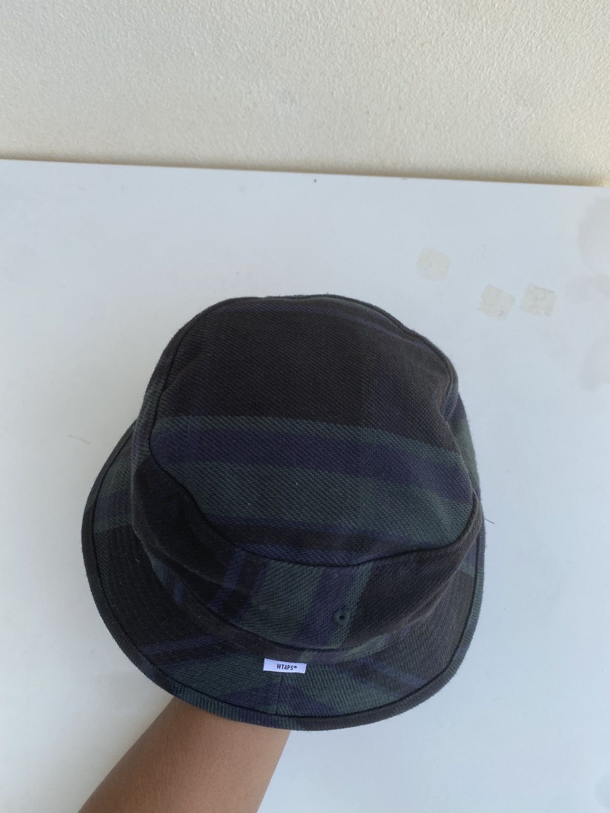 Wtaps Rare WTAPS Checkered Design Cotton Bucket Hat Size ONE SIZE - 10 Thumbnail