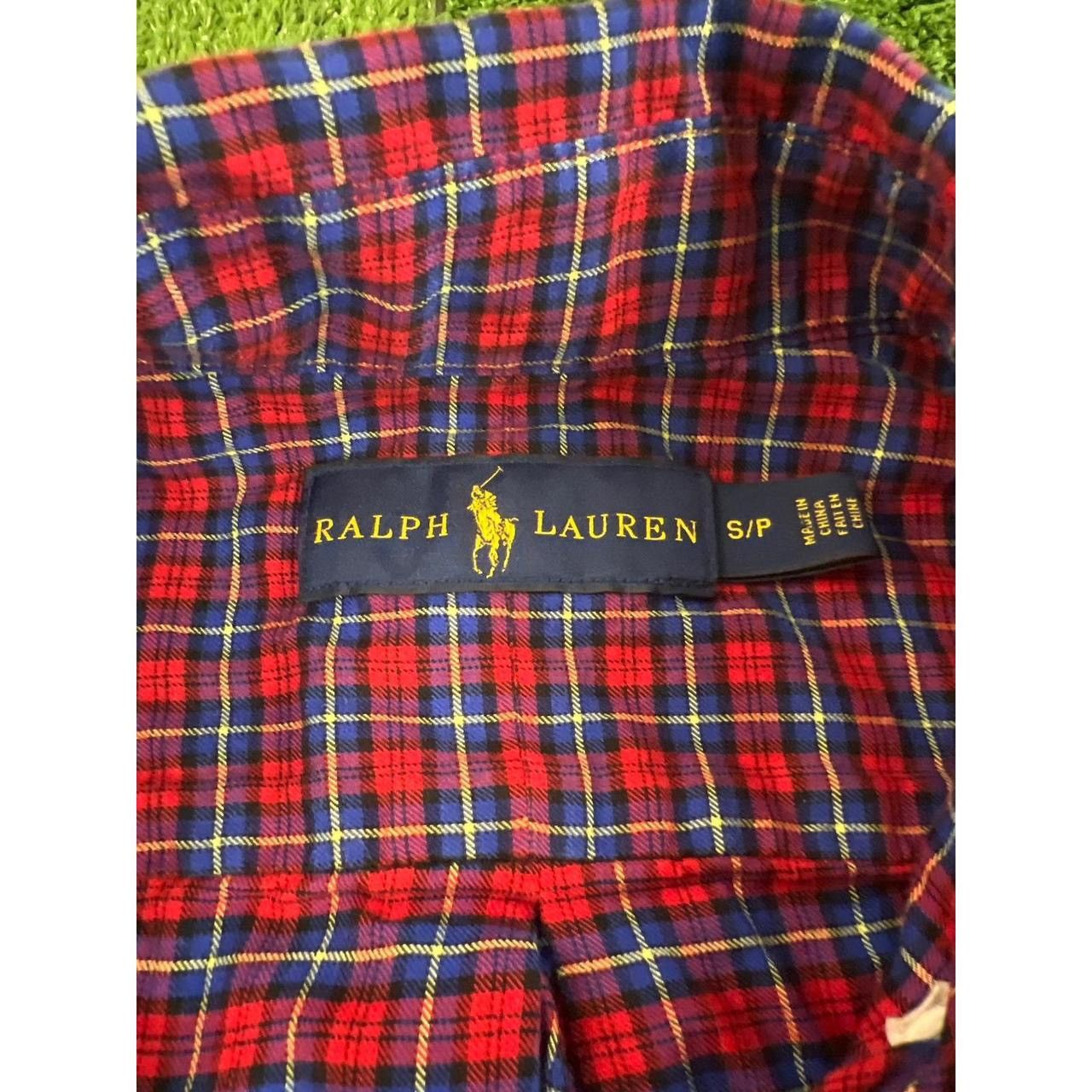 Polo Ralph Lauren Polo Ralph Lauren Mens Small Plaid Button Down Shirt Red Size US S / EU 44-46 / 1 - 4 Thumbnail