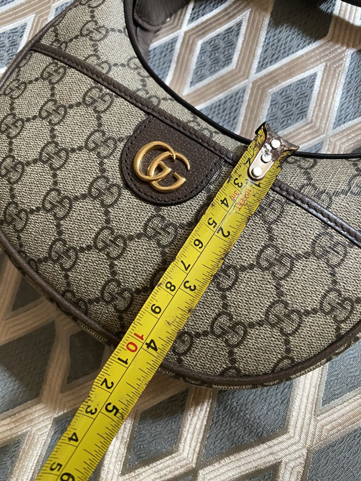 Gucci Gucci mini sac porté épaule Ophidia GG Size ONE SIZE - 11 Thumbnail