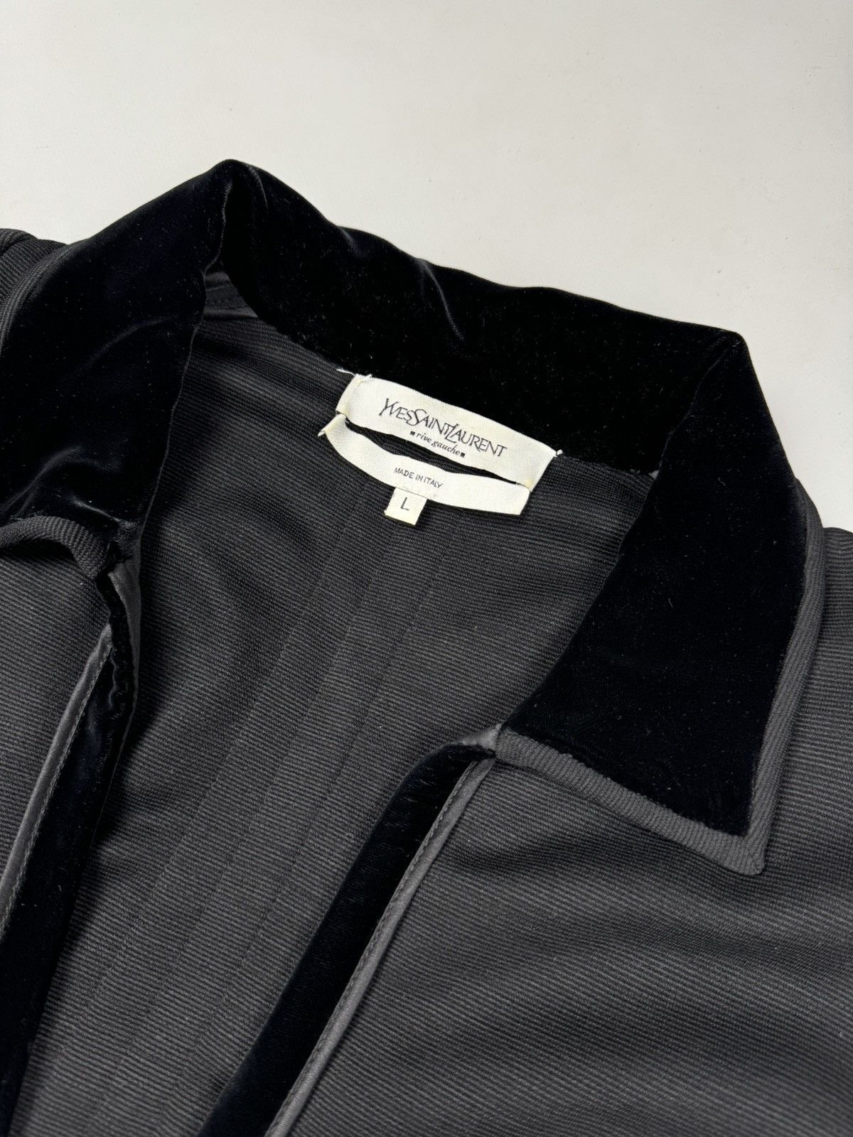 Vintage Yves Saint Laurent Rive Gauche Vintage Wool Dress Size L Size L / US 10 / IT 46 - 9 Thumbnail