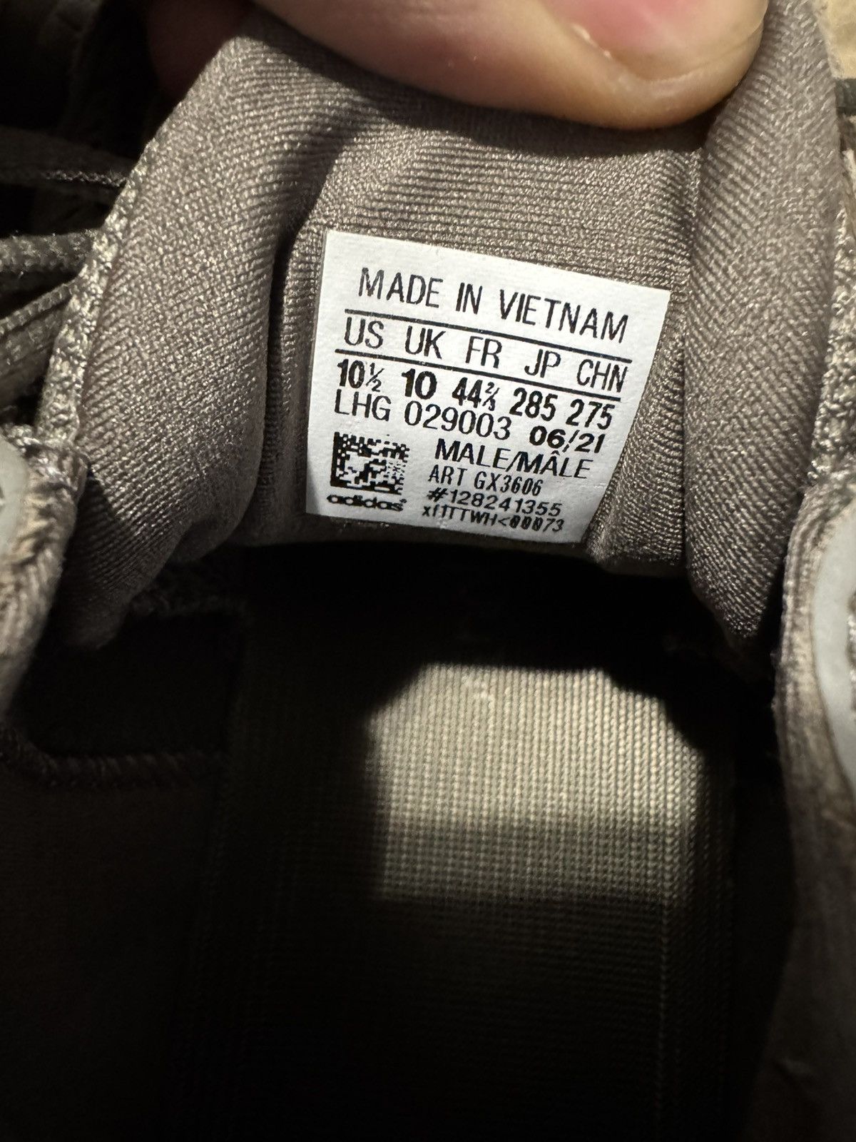 Adidas adidas Yeezy 500 'Granite' Size US 10.5 / EU 43-44 - 6 Thumbnail