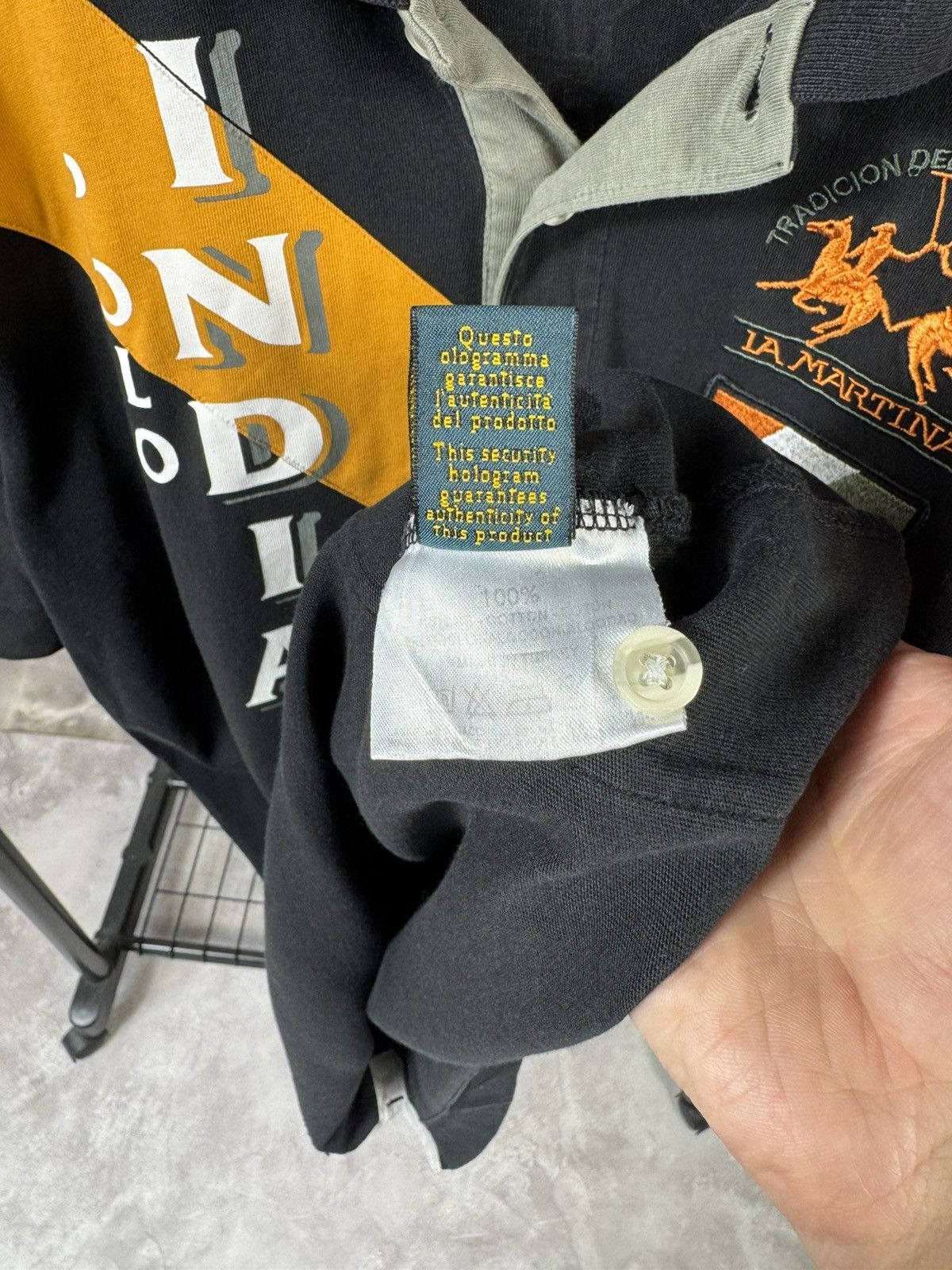 Vintage Vintage La Martina India Polo World Champion Ralph Lauren Size US L / EU 52-54 / 3 - 7 Thumbnail