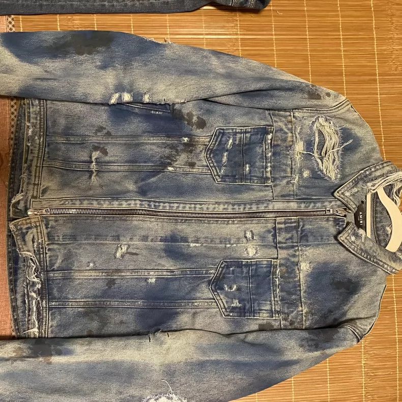 Amiri Amiri 16OG Blue Denim Jacket - dmc Size US M / EU 48-50 / 2 - 1 Thumbnail