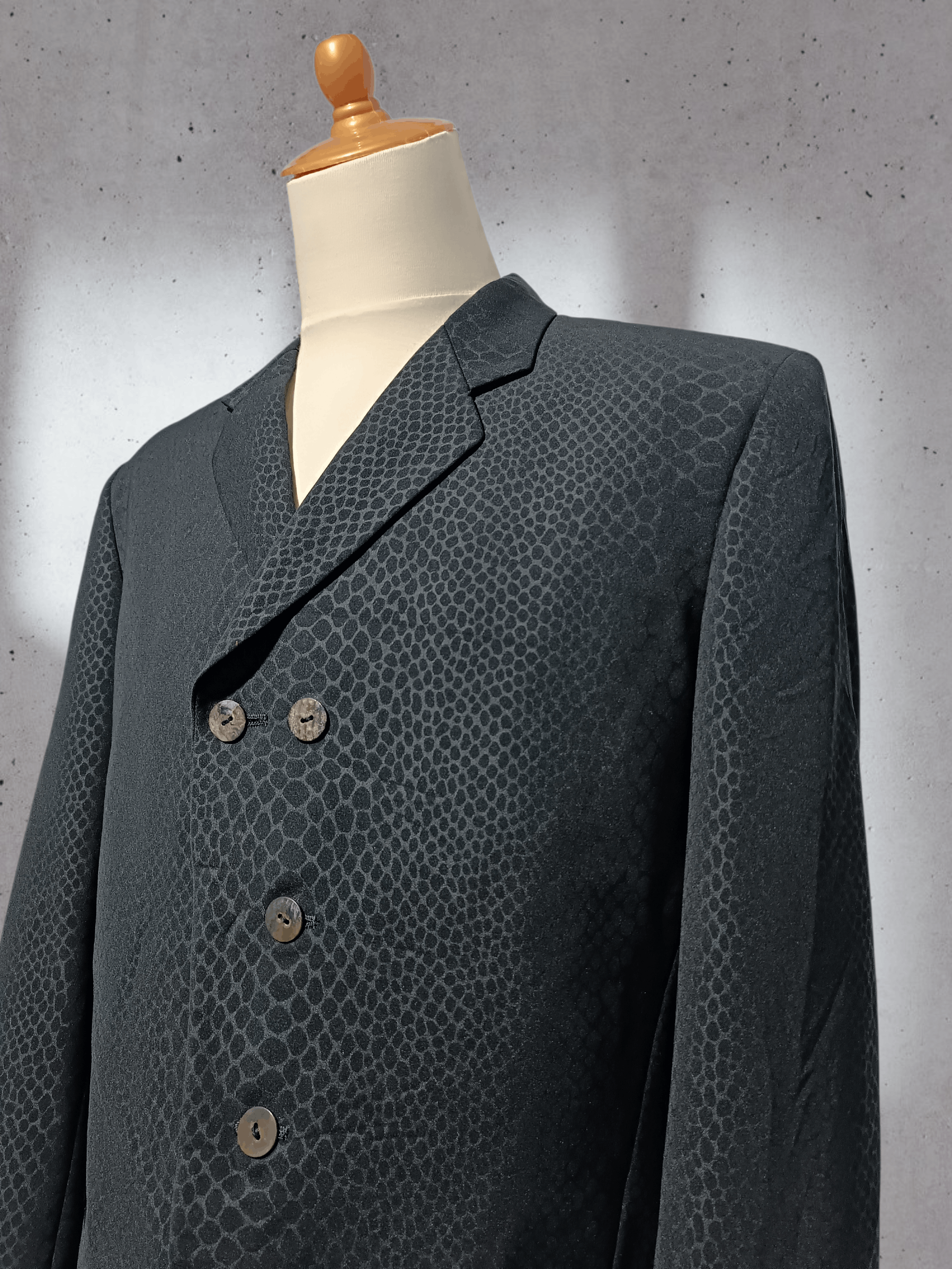 Japanese Brand Japanese Designer Snake Pattern Blazer Size US M / EU 48-50 / 2 - 2 Thumbnail