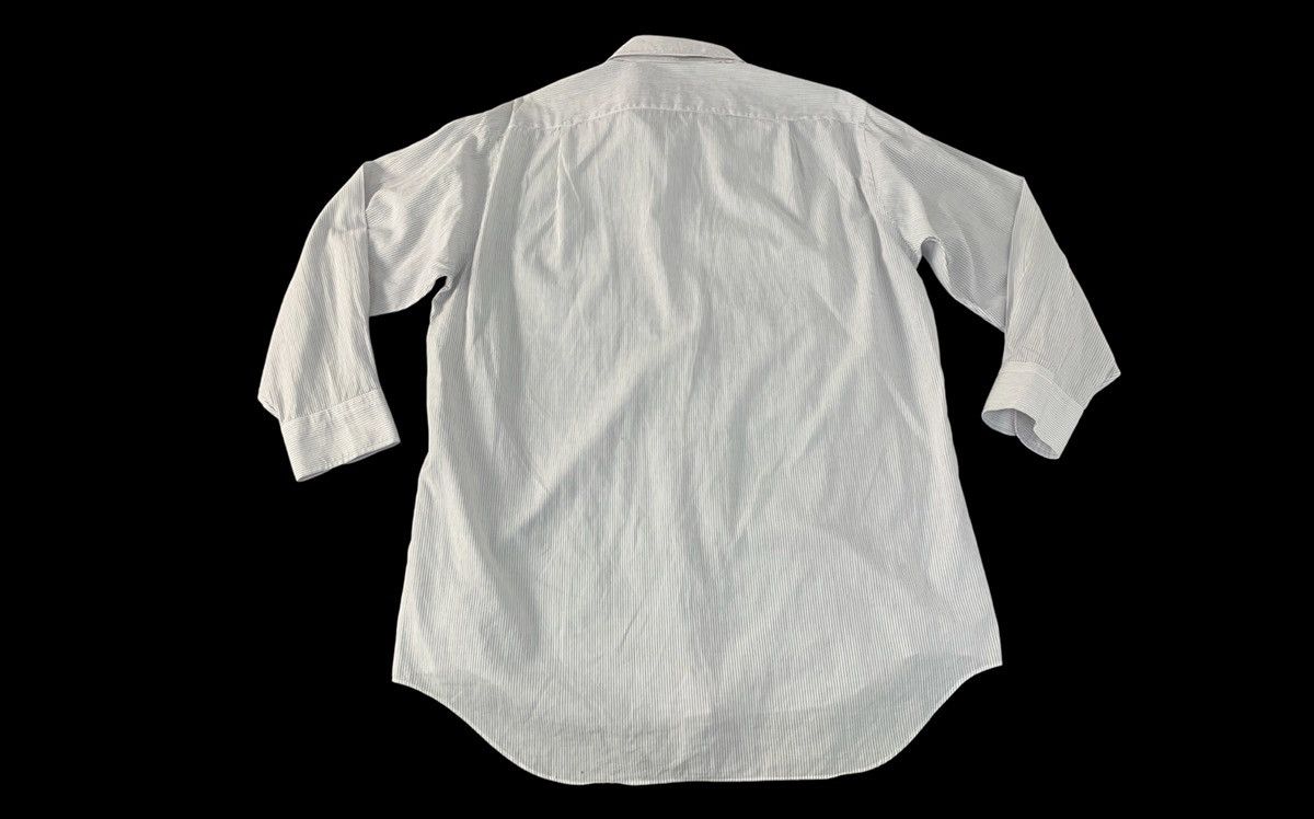 Lanvin Hype Lanvin Collection Striped Simple Button Up Office Wear Size US XL / EU 56 / 4 - 8 Thumbnail