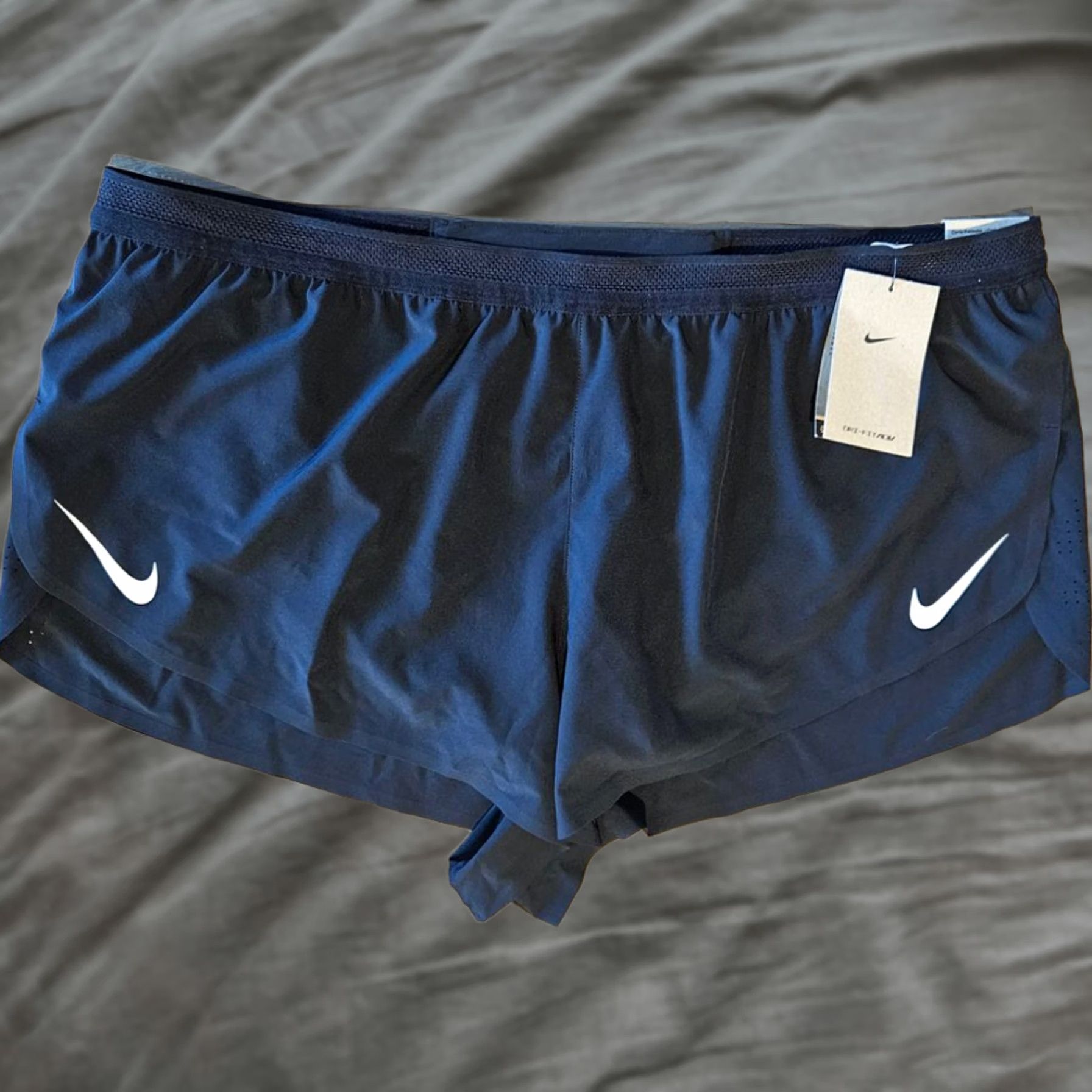 Nike Nike Running Shorts Mens 3XL Black AeroSwift Dri-Fit ADV 2" Lined FN3349-010 Size US 39 - 1 Thumbnail
