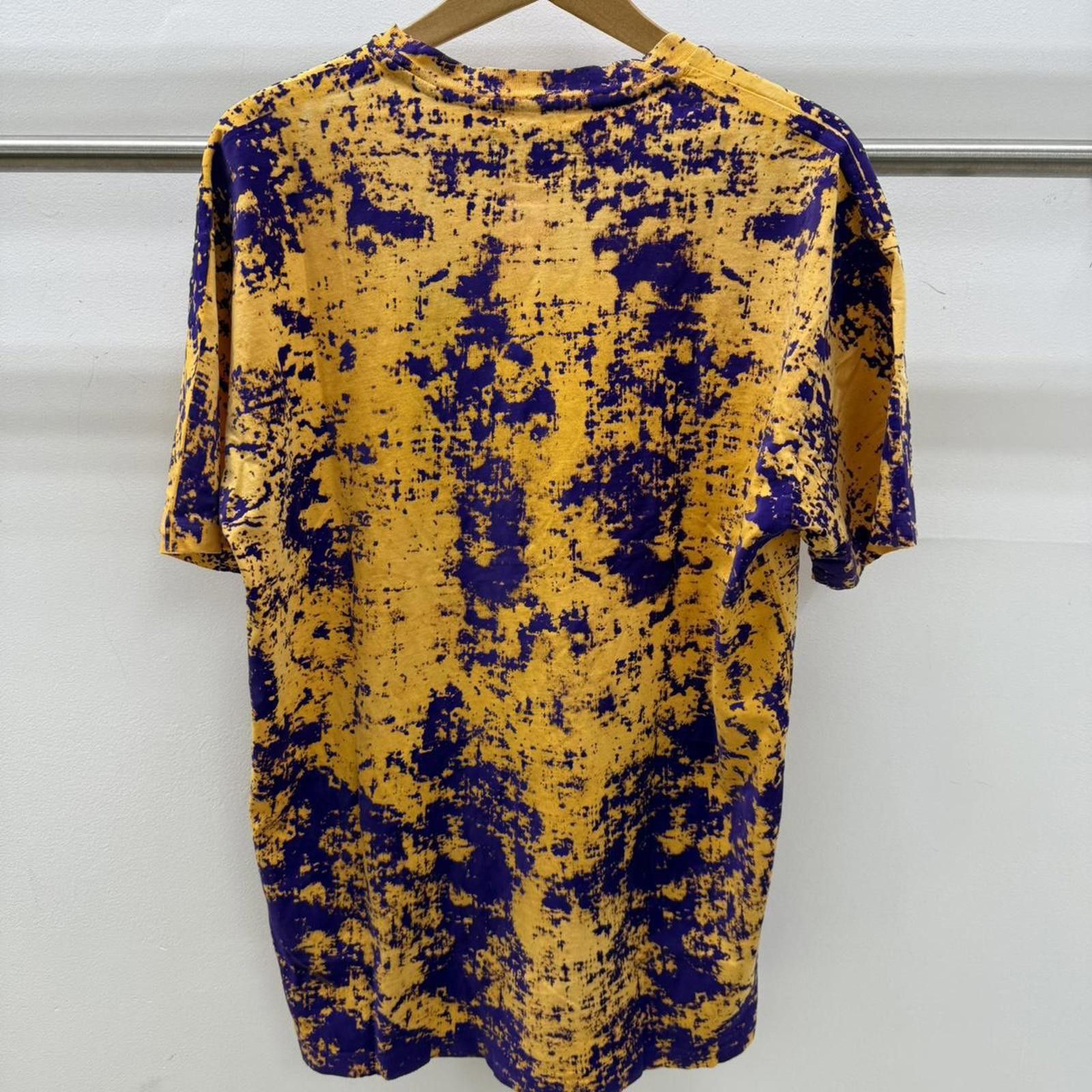 Von Dutch Von Dutch Paris Men’s Graphic Tee Size Medium Yellow/Purple Size US M / EU 48-50 / 2 - 2 Thumbnail