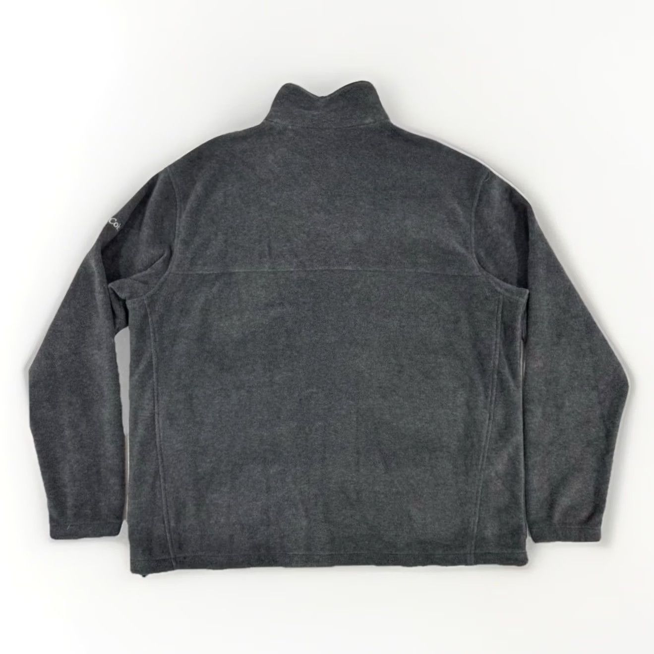 Vintage VINTAGE Columbia Washington University St Louis Full Zip Fleece Jacket Men’s 2XL Gray Logo Embroidered Sweatshirt College Retro University Size US XXL / EU 58 / 5 - 3 Thumbnail