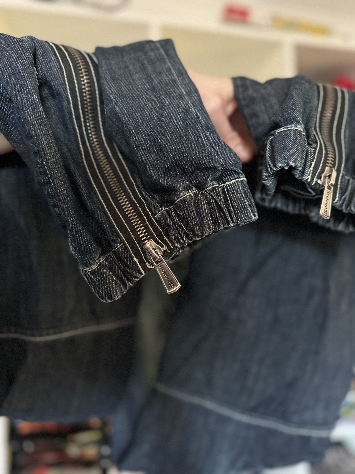 Other Ireland Multipocket Multizip Avant Garde Jeans Pants Size US 34 / EU 50 - 14 Thumbnail