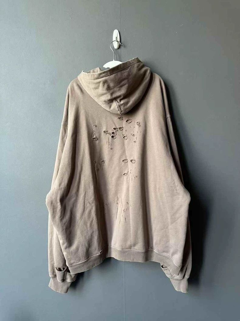 Balenciaga Balenciaga Brown Havoc Hoodie 2501-Nextarrow Size US S / EU 44-46 / 1 - 2 Thumbnail