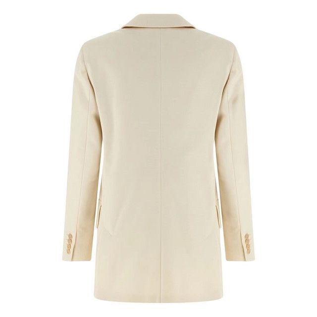 Max Mara MAX MARA Suez White Cotton Blazer Jacket New & Authentic (Wo Size M / US 6-8 / IT 42-44 - 2 Thumbnail