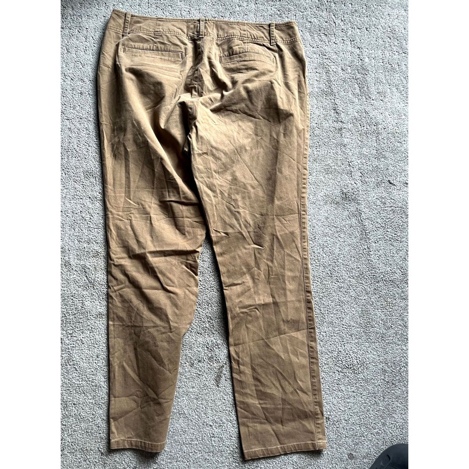 Ralph Lauren Lauren Ralph Lauren Women's Size 14 Brown Reg Fit Pants Chin o oversized? Size 36" / US 14 / IT 50 - 3 Thumbnail