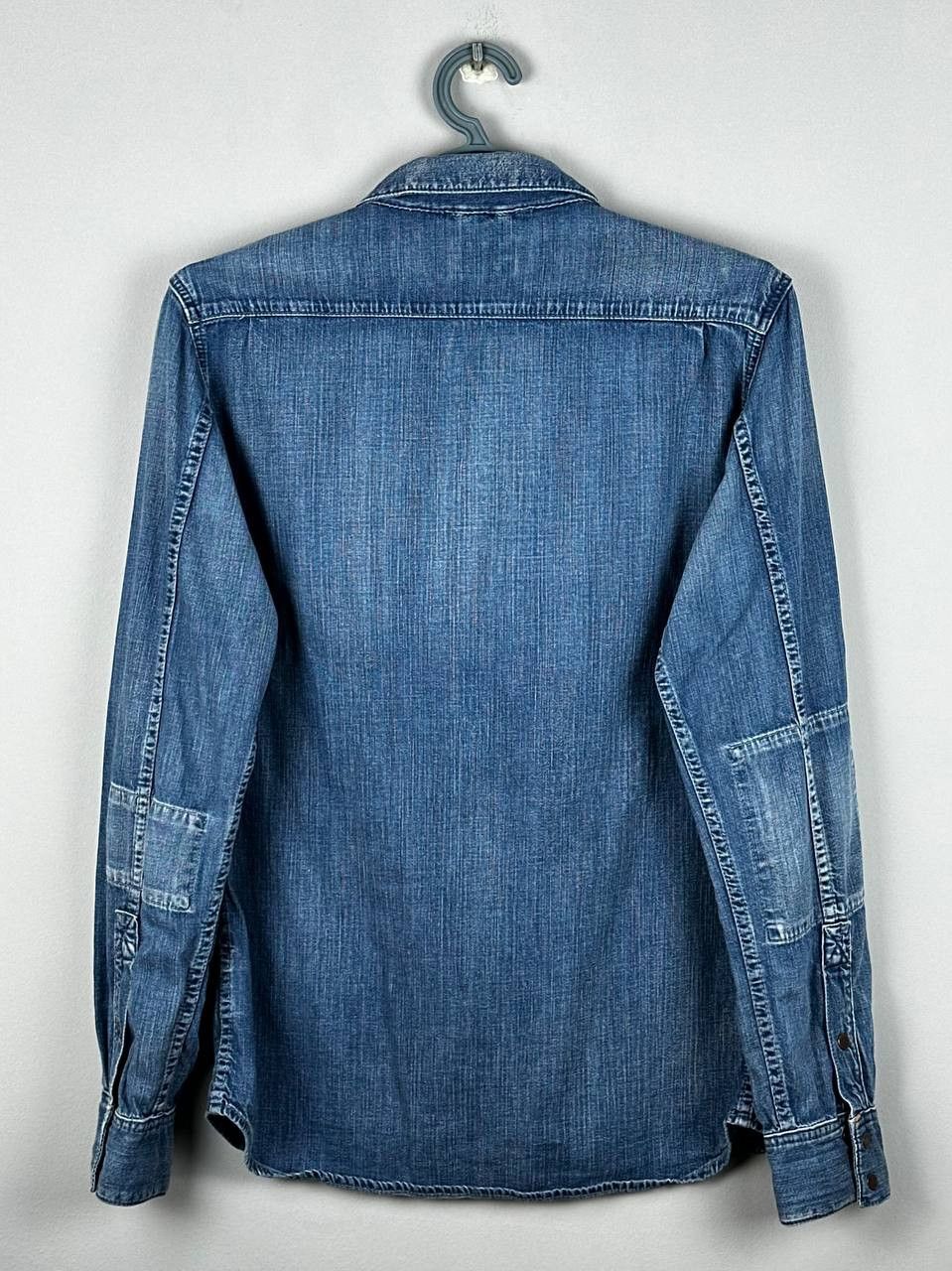 Nudie Jeans Nudie Casual Denim Cotton Luxury Long Sleeve Shirt Size US L / EU 52-54 / 3 - 9 Thumbnail