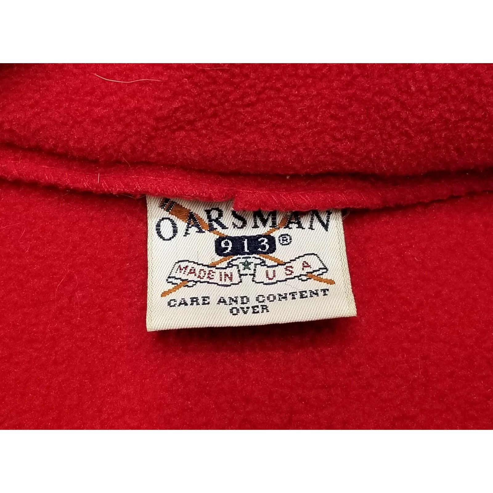 Vintage VINTAGE Polartec Oarsman Fleece Jacket Mens Extra Large Red 1/4 Zip Pullover Size US L / EU 52-54 / 3 - 4 Thumbnail