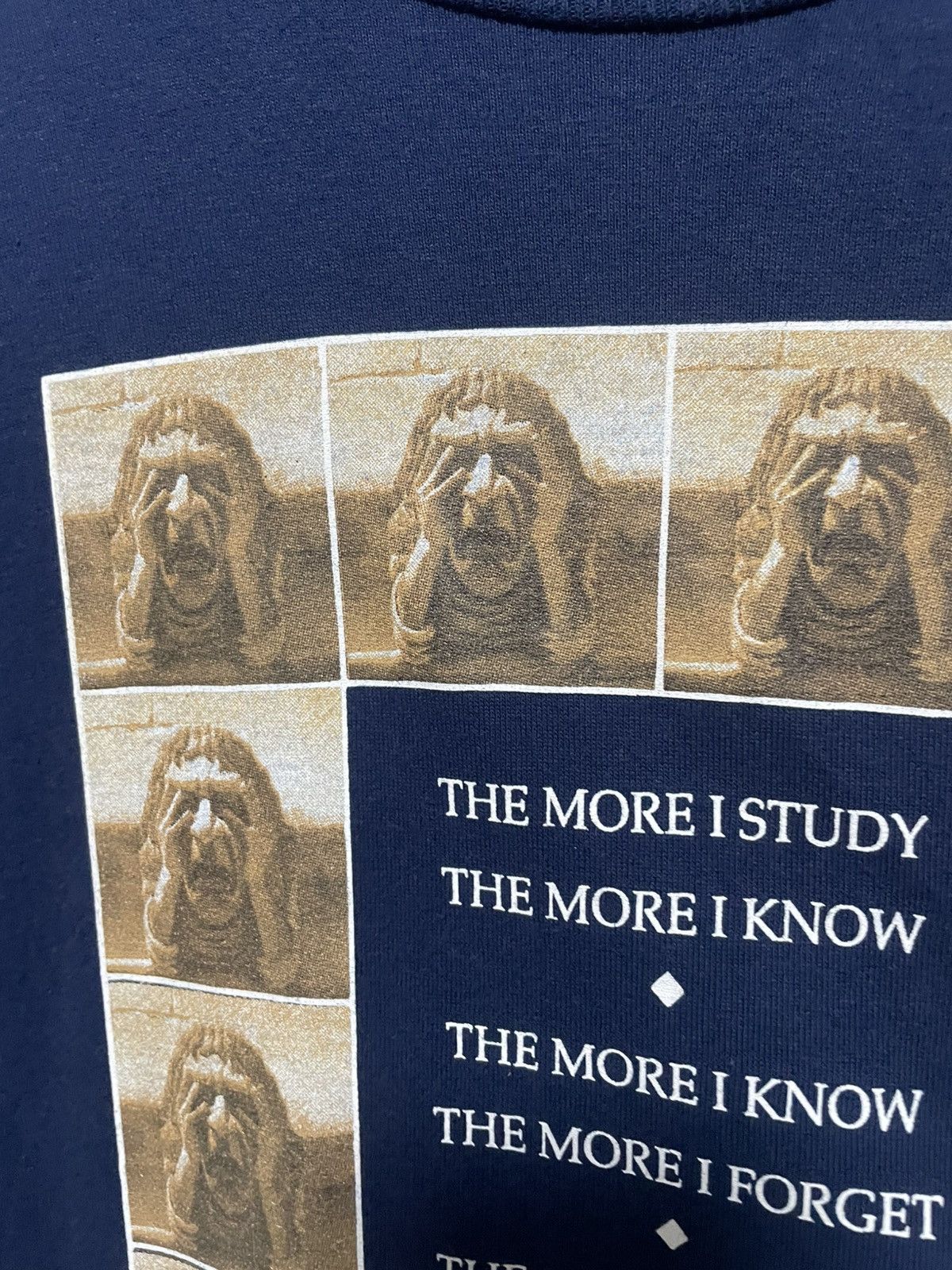 Vintage Vintage 90s Why Study Oxford University T Shjrt Rare Tee Size US XL / EU 56 / 4 - 4 Thumbnail