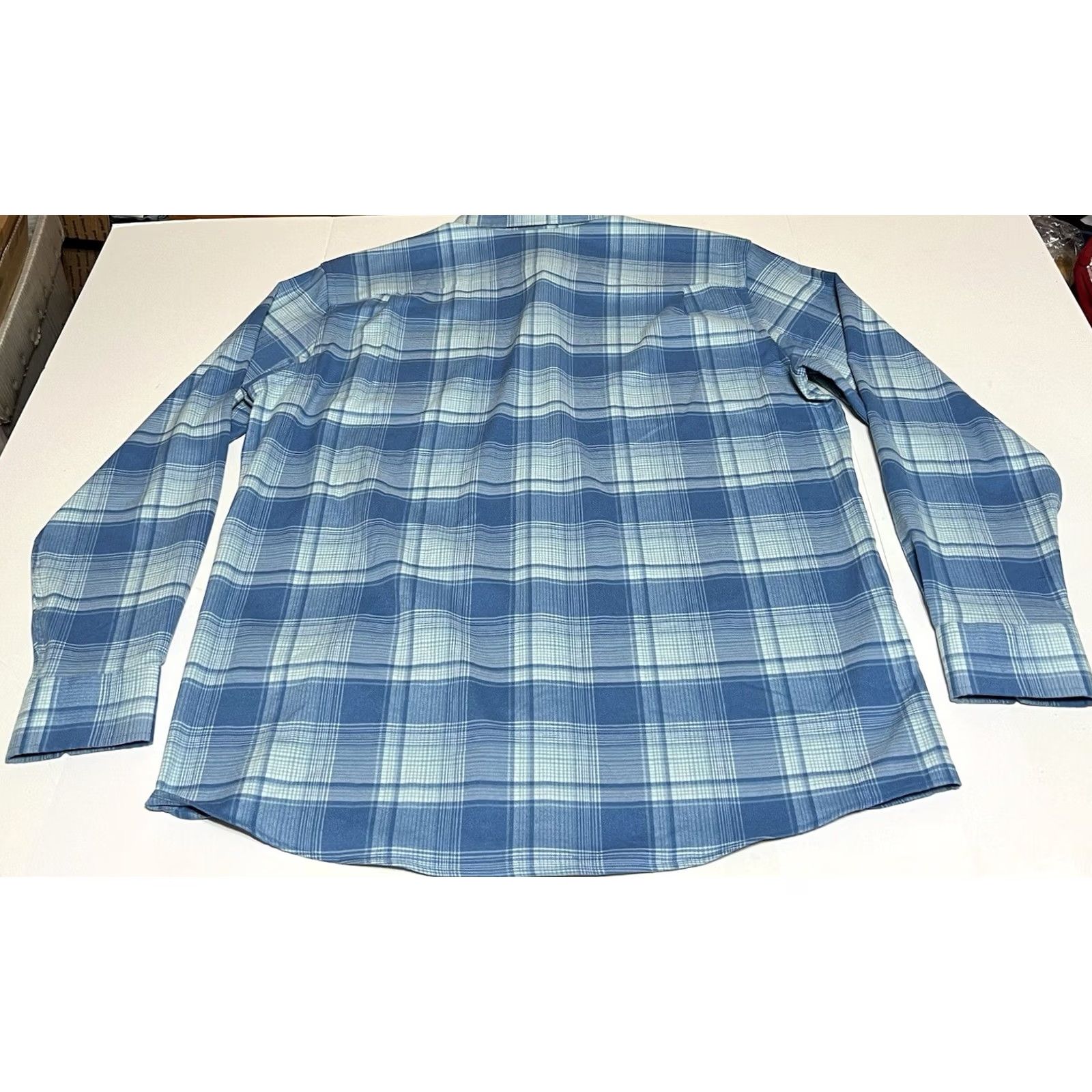Southern Tide Southern Tide Shirt Men XXL Blue Plaid L/S Button-Down Size US XXL / EU 58 / 5 - 3 Thumbnail