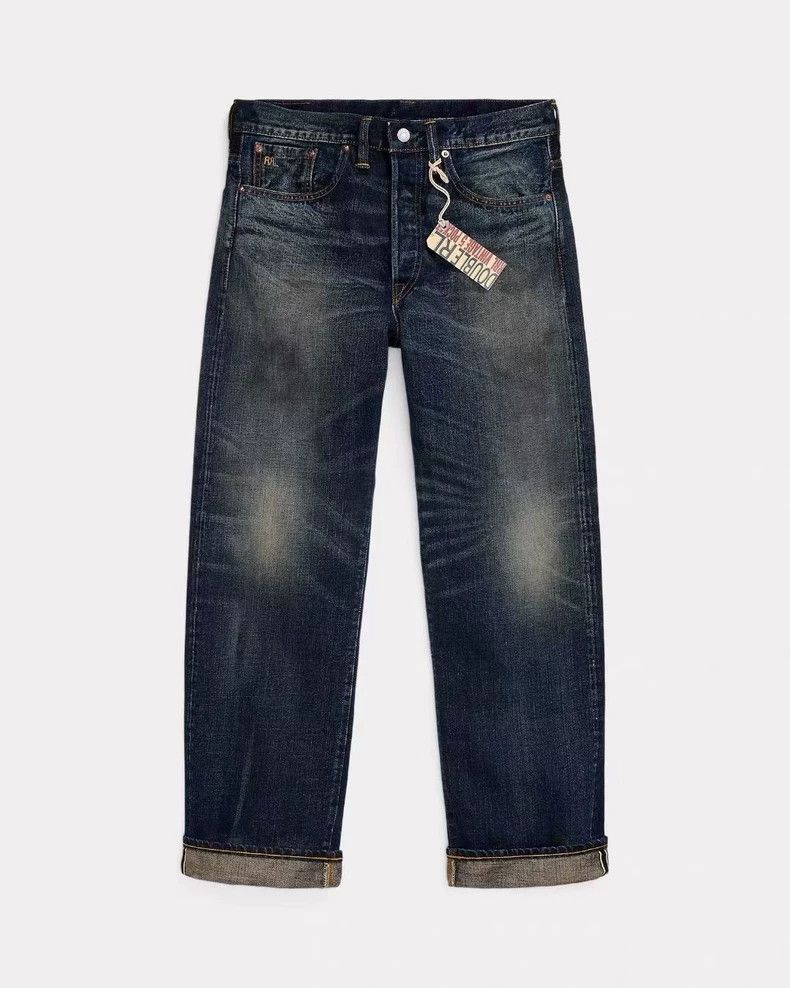 RRL Ralph Lauren RRL Ralph Lauren Made in the United States, 5 pocket washe Size US 36 / EU 52 - 1 Thumbnail