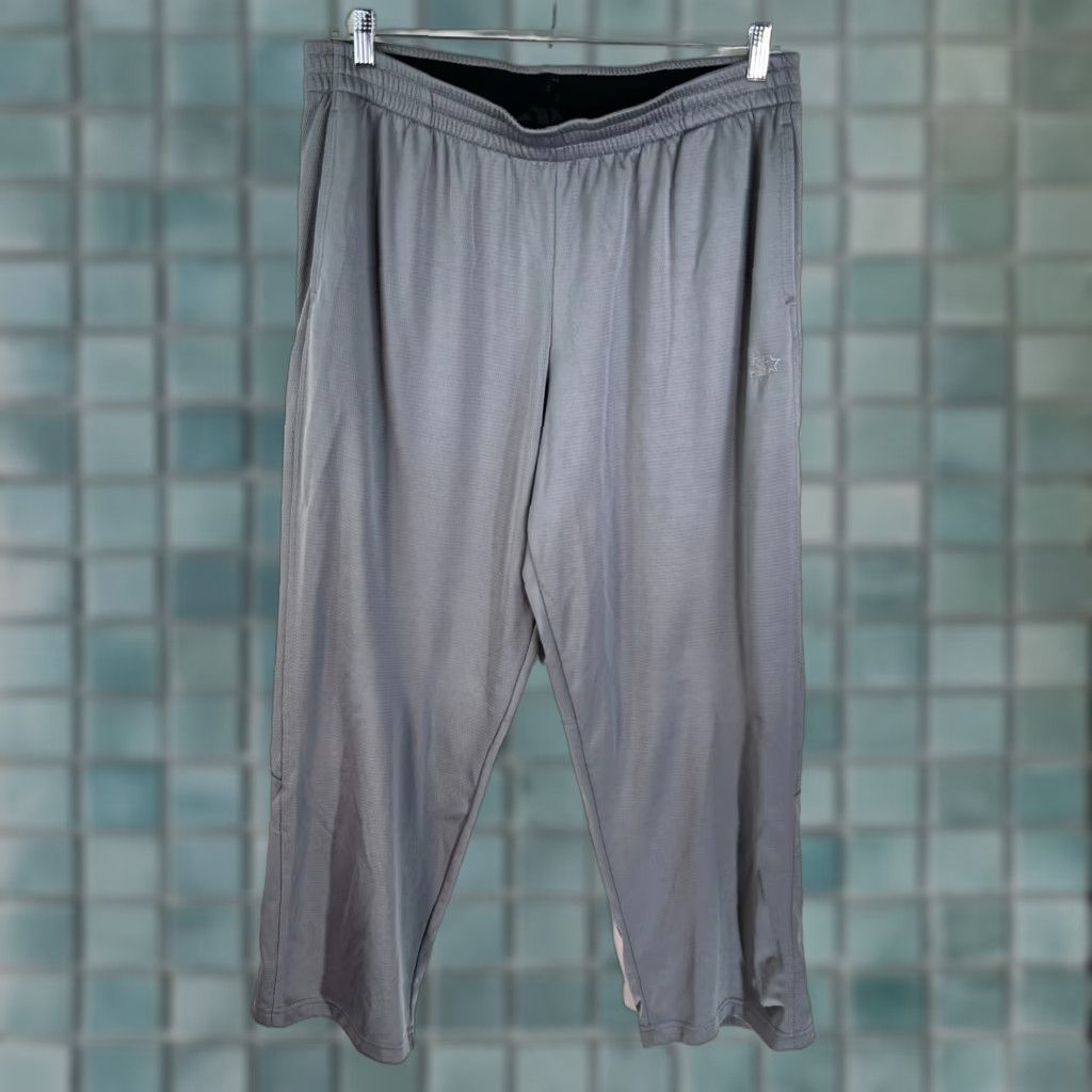 Starter Starter Track Pants Mens XL Gray Pockets Lined 38 X 30 Dri-Star Size US 36 / EU 52 - 1 Thumbnail