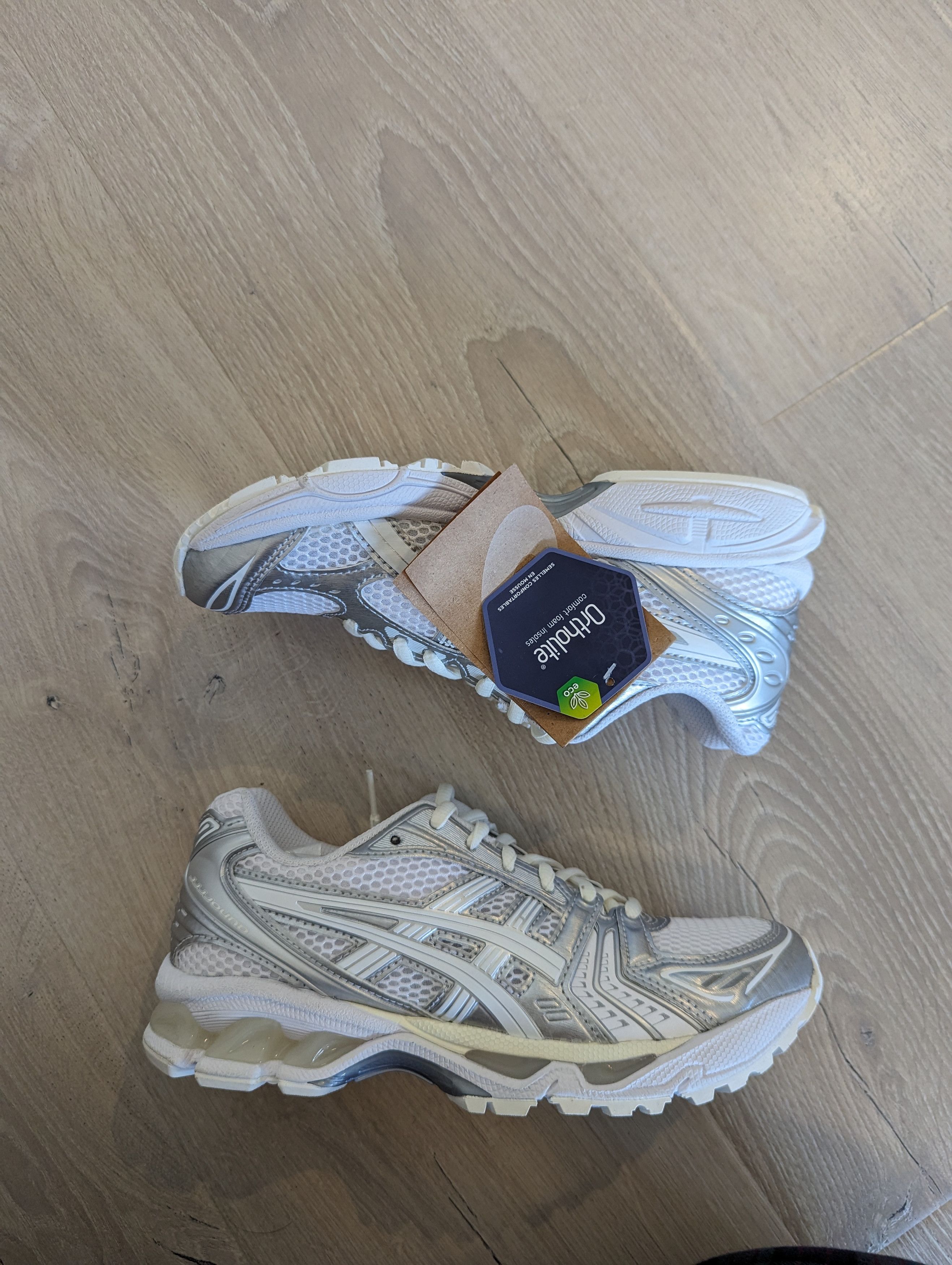 Asics × JJJJound ASICS x JJJJound Gel-Kayano 14 - Silver White - Size 4.5 Size US 5 / EU 37 - 7 Thumbnail