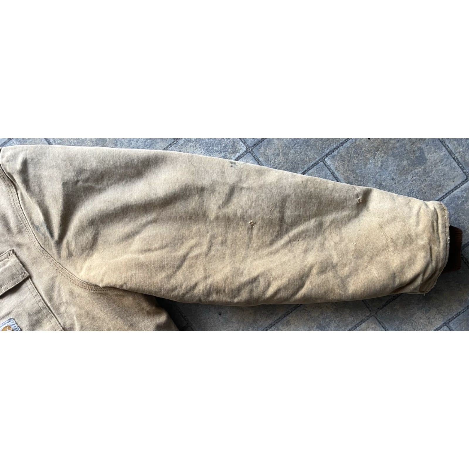Carhartt VINTAGE Carhartt CQ186 Jacket Coat Brown 44 Men Damaged Flaws USA Made Jacket Coat Mens Brown 44 Vintage Damaged Size US S / EU 44-46 / 1 - 6 Thumbnail