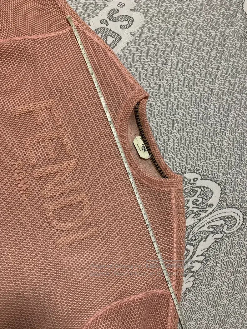 Fendi Fendi Hollow-out mesh printed sweatshirt Size XS / US 0-2 / IT 36-38 - 5 Thumbnail