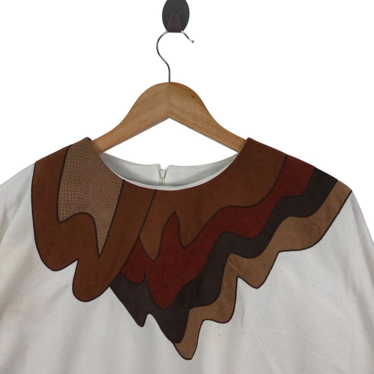 Vintage Vintage LESLIE FAY Union Made Made in Usa Art Sweatshirt Size L / US 10 / IT 46 - 4 Thumbnail