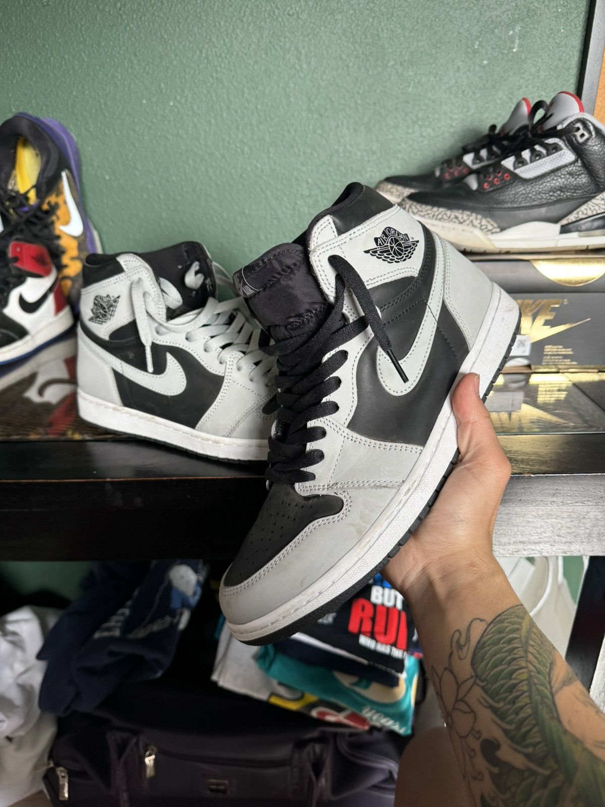 Jordan Brand × Nike Jordan 1 High ‘Shadow 2.0’ 2021 Size US 10.5 / EU 43-44 - 1 Thumbnail