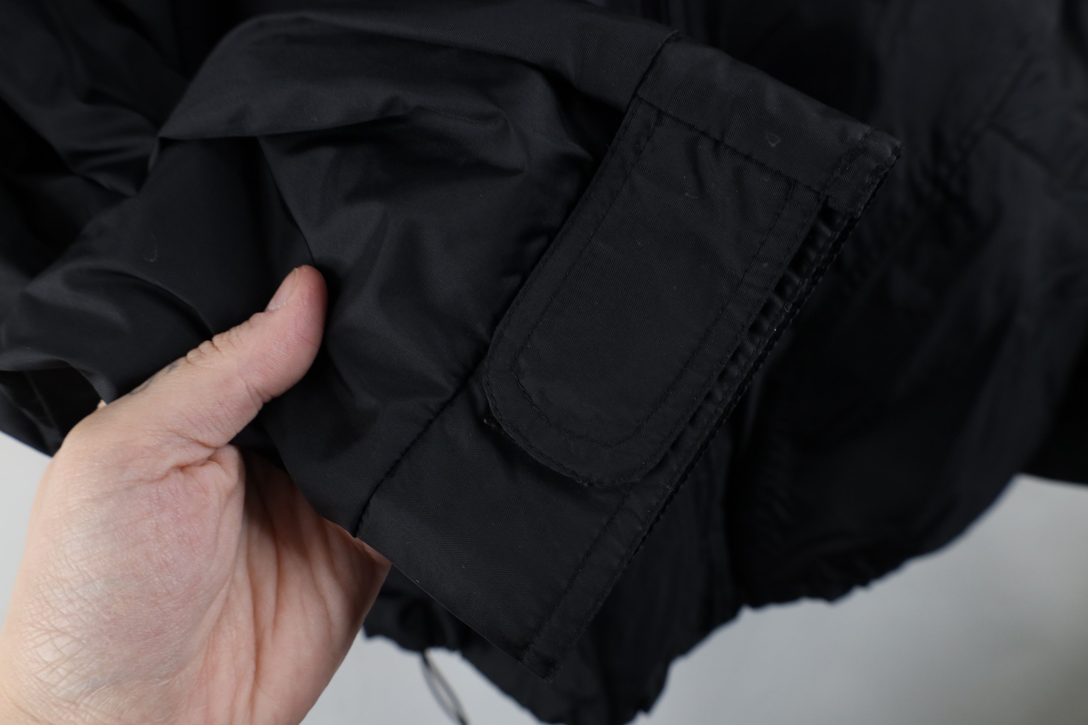 Vintage Vintage 90s Streetwear Full Zip Windbreaker Jacket Black Size US XL / EU 56 / 4 - 5 Thumbnail