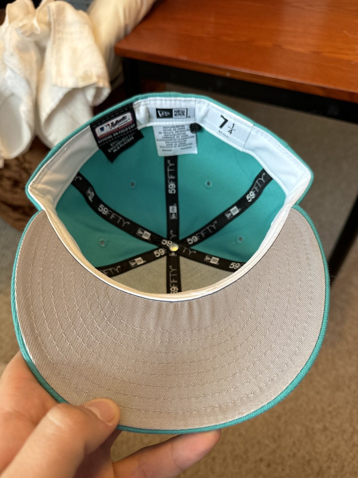 New Era Florida Marlins “‘90s Logo” Fitted 7 1/4 Size 32 - 4 Thumbnail