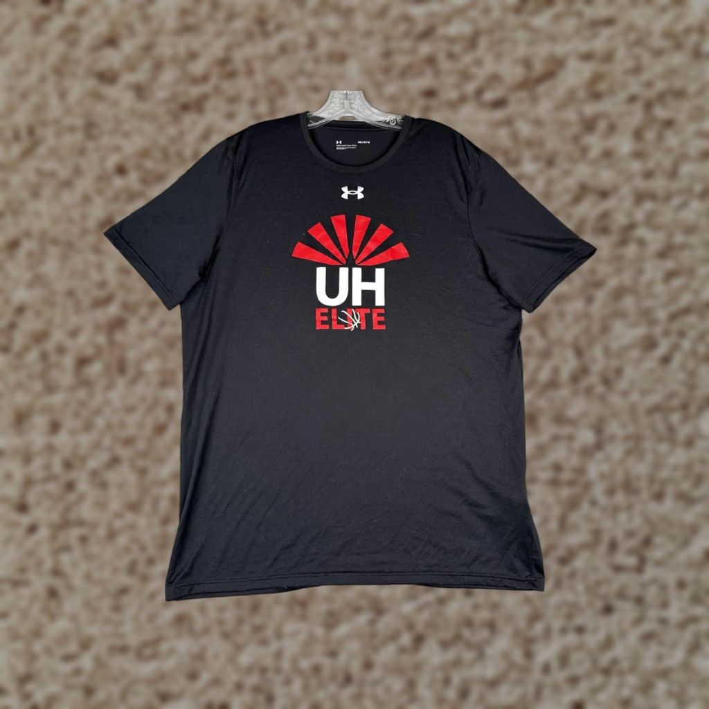 Under Armour Under Armour Shirt Mens Medium Black UH Elite Graphic Tee Size US M / EU 48-50 / 2 - 1 Thumbnail