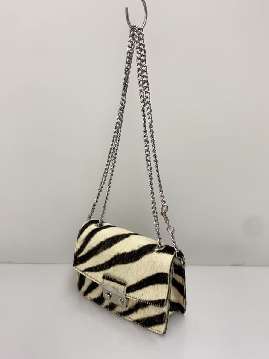 Comme des Garcons × Junya Watanabe Zebra Chain Fur Shoulder Bag Size ONE SIZE - 2 Thumbnail