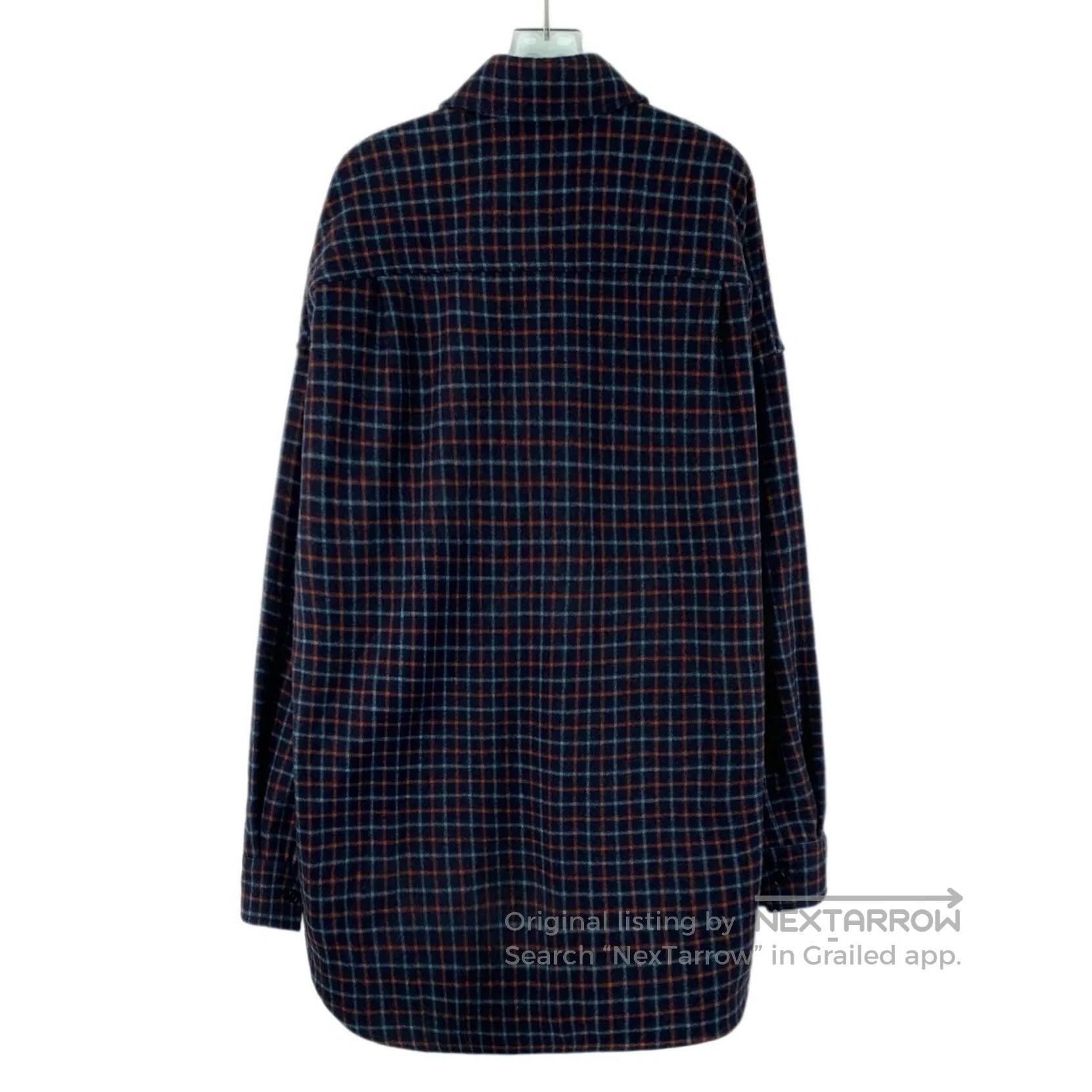 Gucci Guicci Multicolor double G embroidery plaid wool lapel sin Size US S / EU 44-46 / 1 - 2 Thumbnail