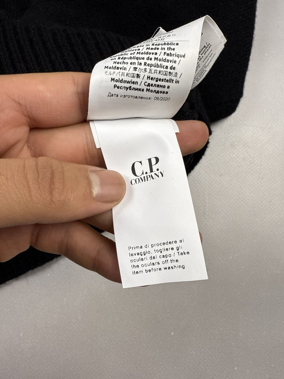 C.P. Company C.P. Company jersey black iconic model Size US L / EU 52-54 / 3 - 13 Thumbnail