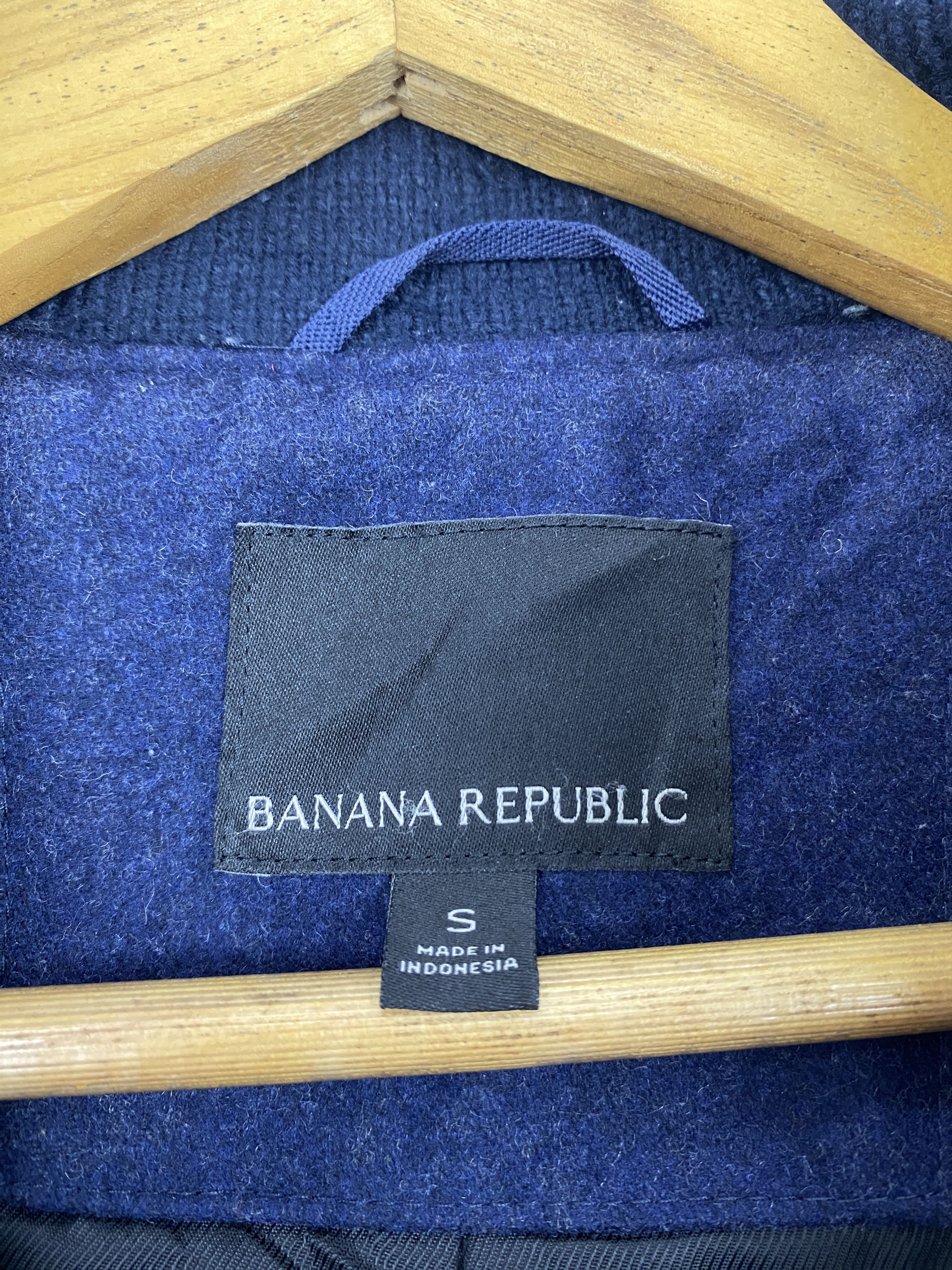 Banana Republic Vintage Banana Republic Button Up Wool Jacket JA0041 Size US S / EU 44-46 / 1 - 5 Thumbnail