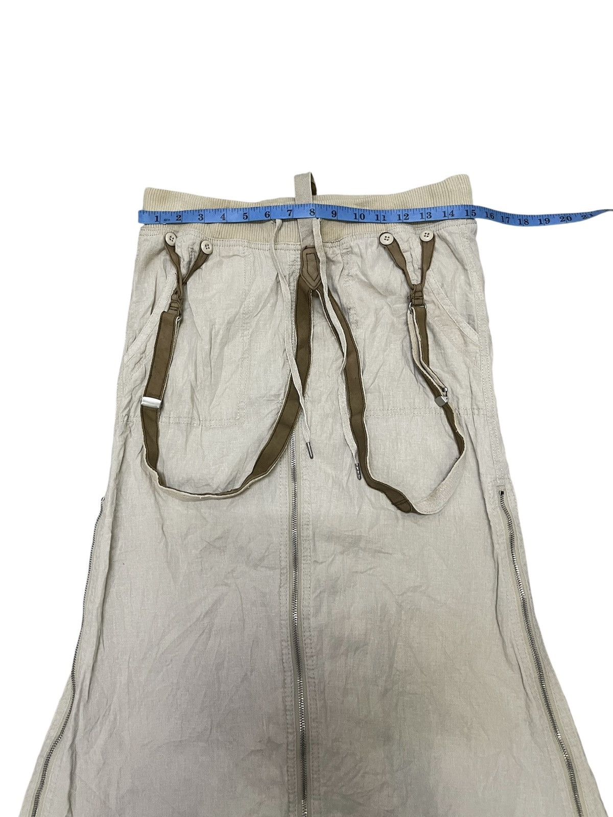 If Six Was Nine G.O.A Suspender Long Skrit Cream Size 32" / US 10 / IT 46 - 11 Thumbnail