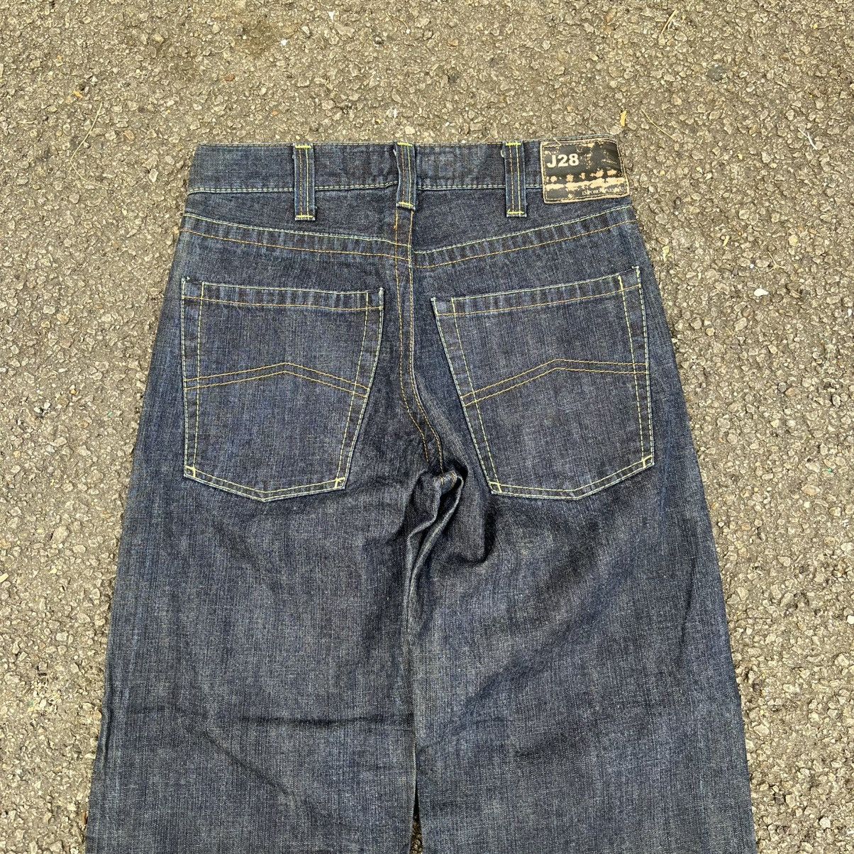 Emporio Armani Y2K Emporio Armani Eco Wash Denim Big Scorpion Baggy Jeans Size US 31 - 10 Thumbnail