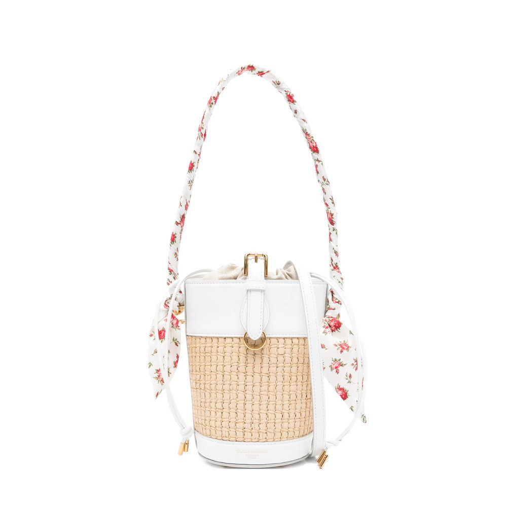 Dolce & Gabbana WHITE Bucket Bags