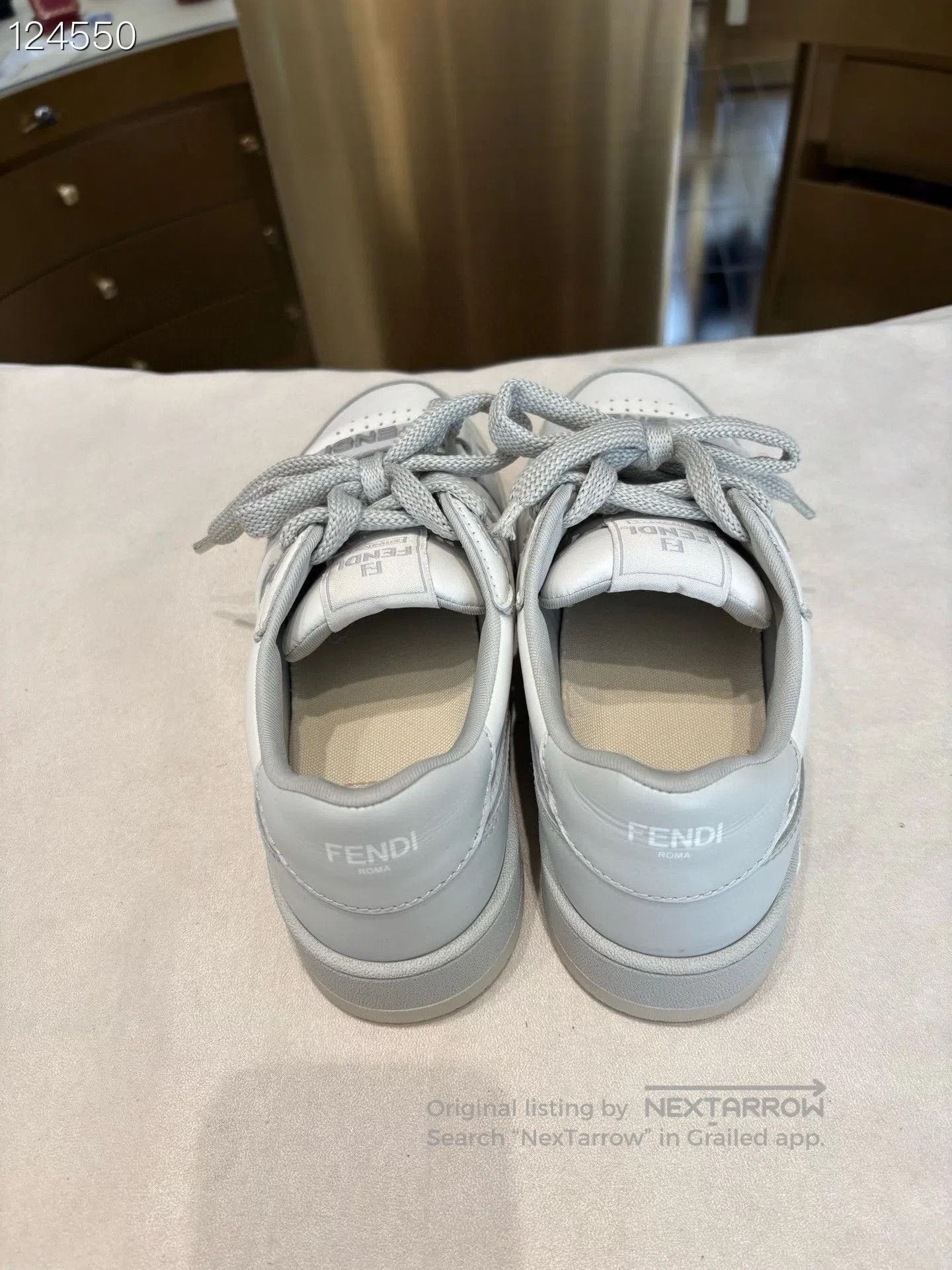 Fendi FENDI Match Series Leather Sneakers. Size US 7 / IT 37 - 4 Thumbnail