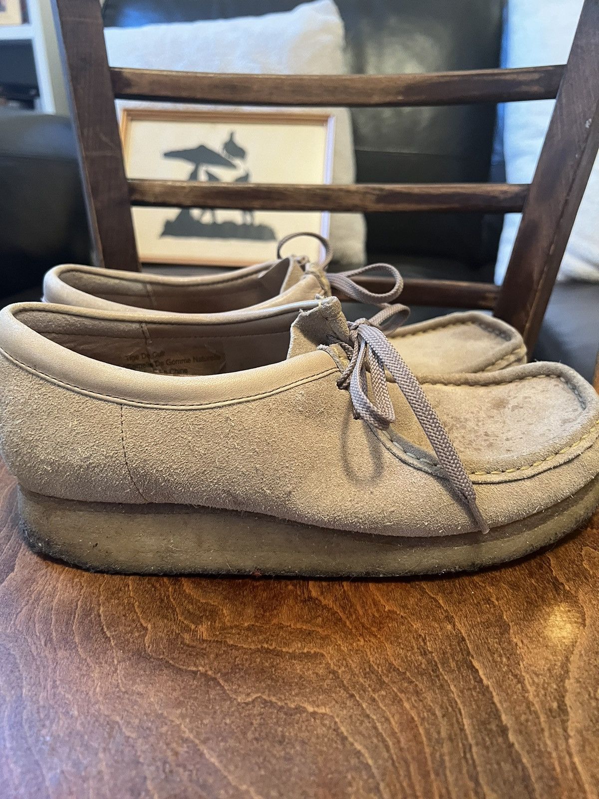 Clarks Clark’s Wallabees Beige Size US 9 / EU 42 - 5 Thumbnail