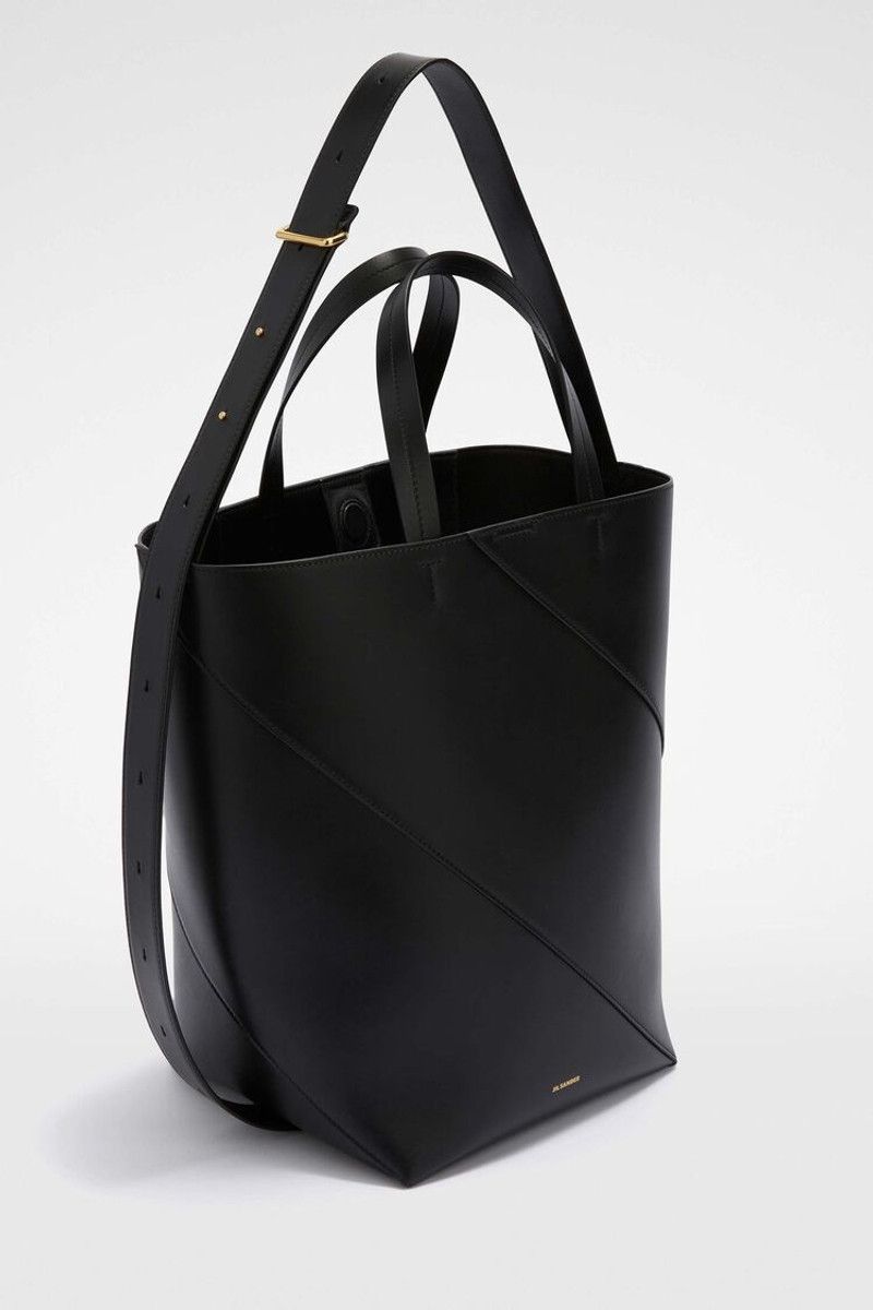 Jil Sander o1loc1c0426 Size:OS/Vertigo Tote Medium in Black Size ONE SIZE - 2 Thumbnail