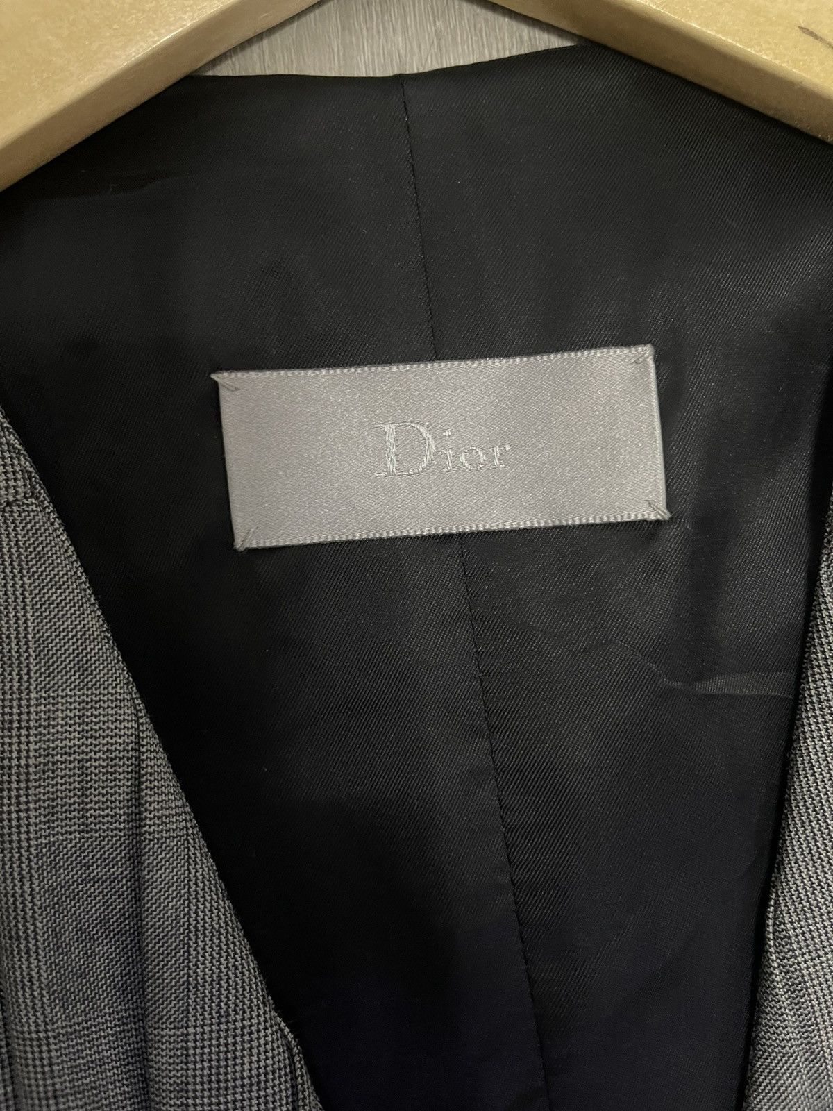 Dior Dior Homme x Hide Slimane Pleated Vest Size 46R - 17 Thumbnail