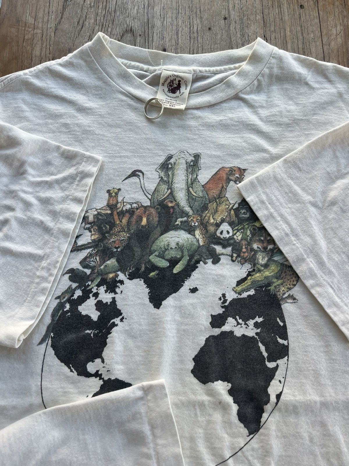 Vintage Vintage THEY WERE HERE FIRST artwork design by Human-i-Tees Size US XXL / EU 58 / 5 - 9 Thumbnail