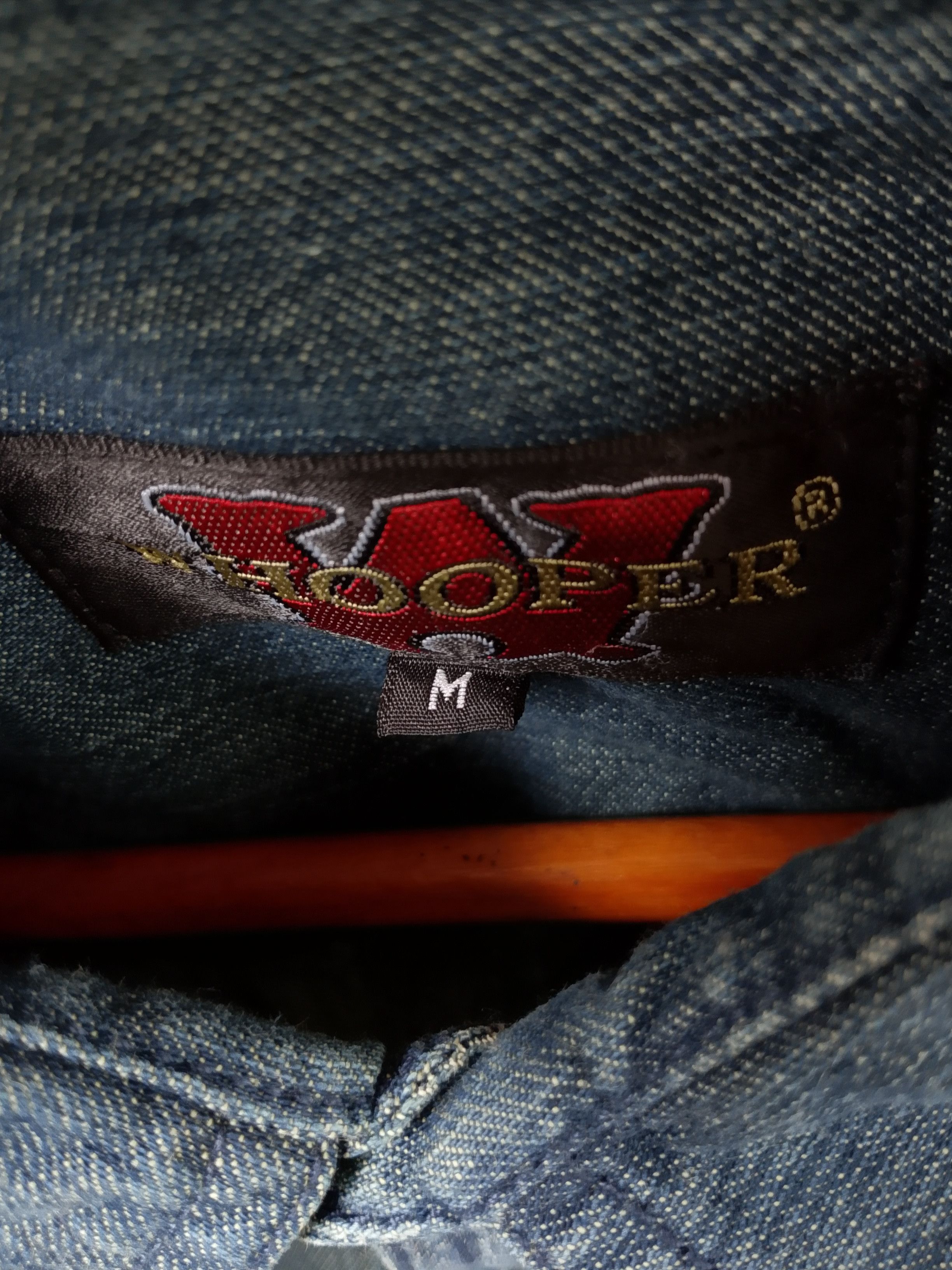 Other Whooper Distressed Indigo Denim Patched Utility Shirt Size US M / EU 48-50 / 2 - 7 Thumbnail