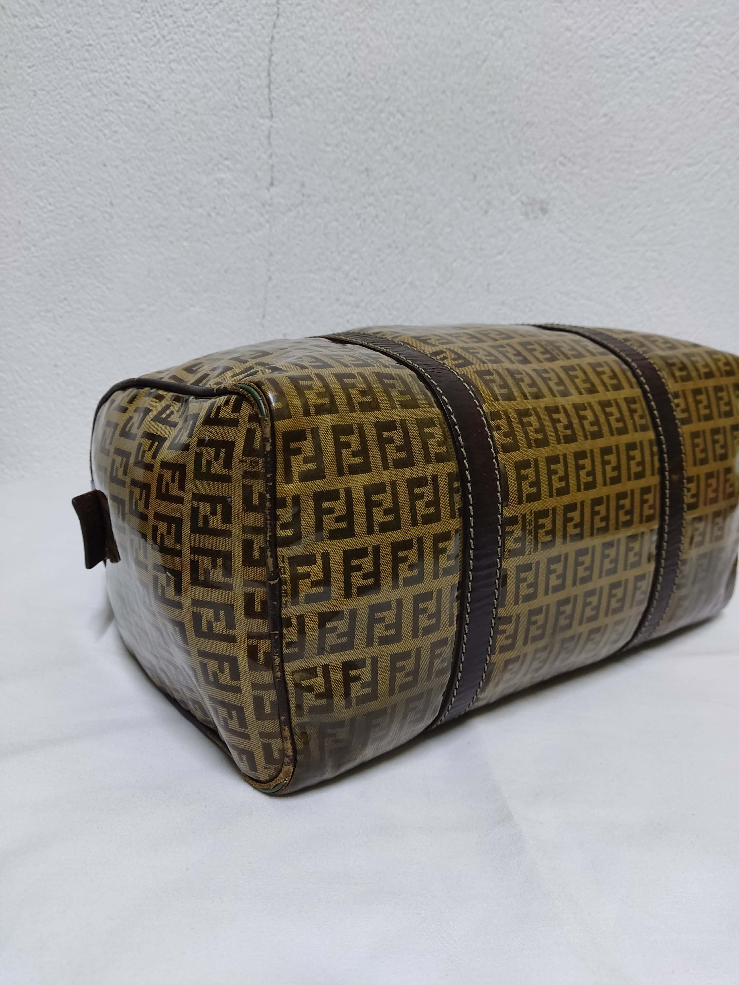 Fendi Authentic FENDI Zucchino Mini Bostan Bag Handbag Size ONE SIZE - 14 Thumbnail
