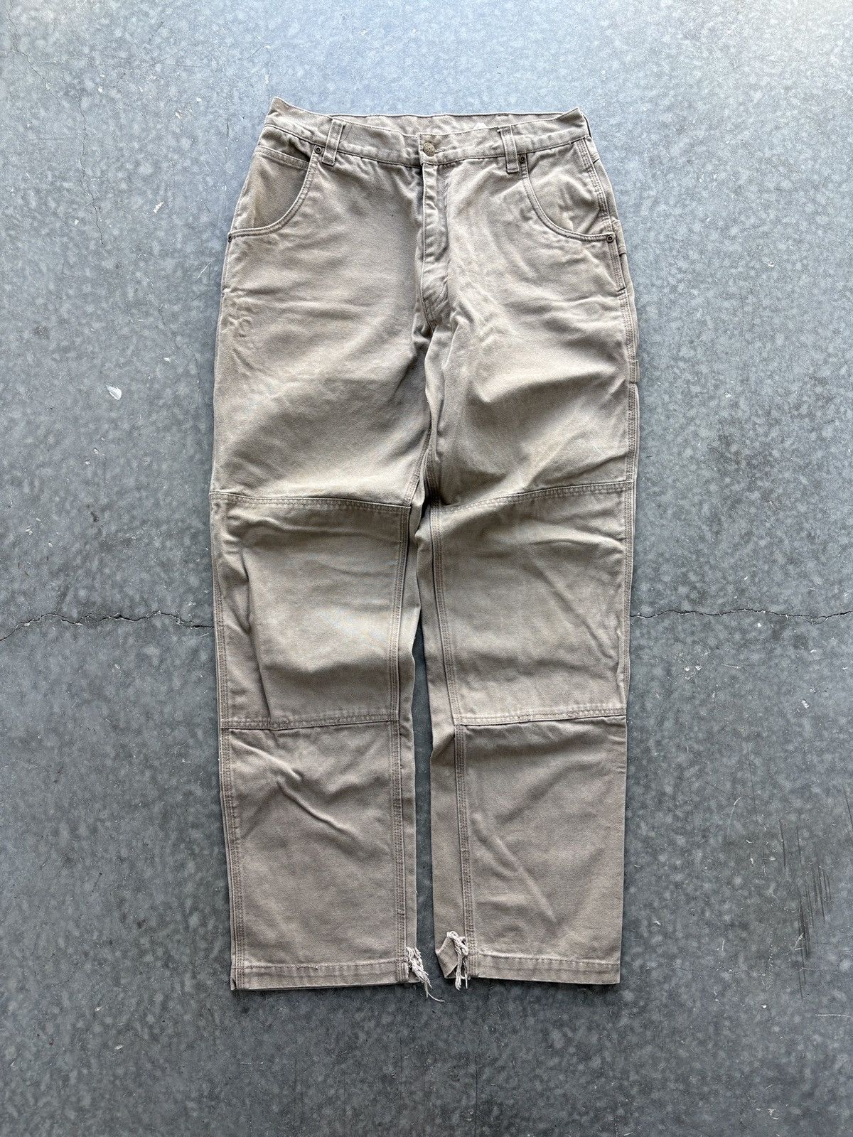 Vintage Vintage Y2K Lakin McKey Double Knee Carpenter Pants 34x34 Size US 34 / EU 50 - 1 Thumbnail