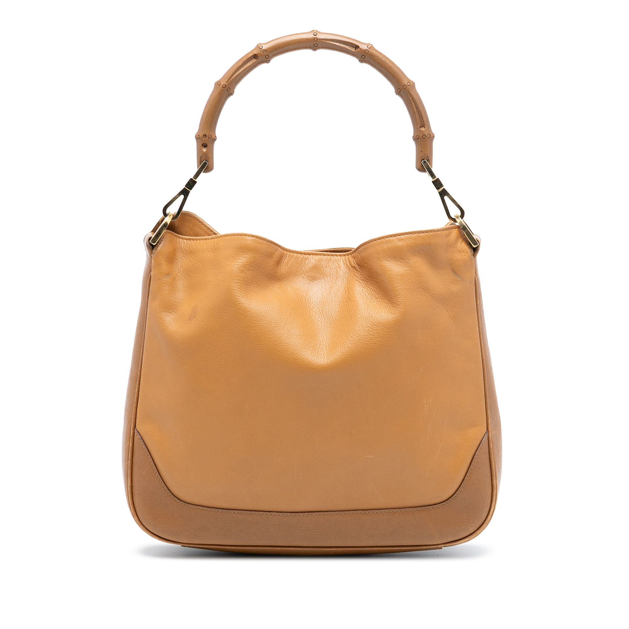 Gucci Gucci Calfskin Bamboo Satchel Size ONE SIZE - 1 Thumbnail