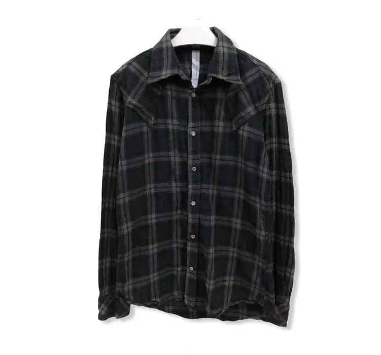 Japanese Brand Japanese Brand Red Button Plaid Tartan Flannel Shirt 👕 Size US M / EU 48-50 / 2 - 1 Thumbnail