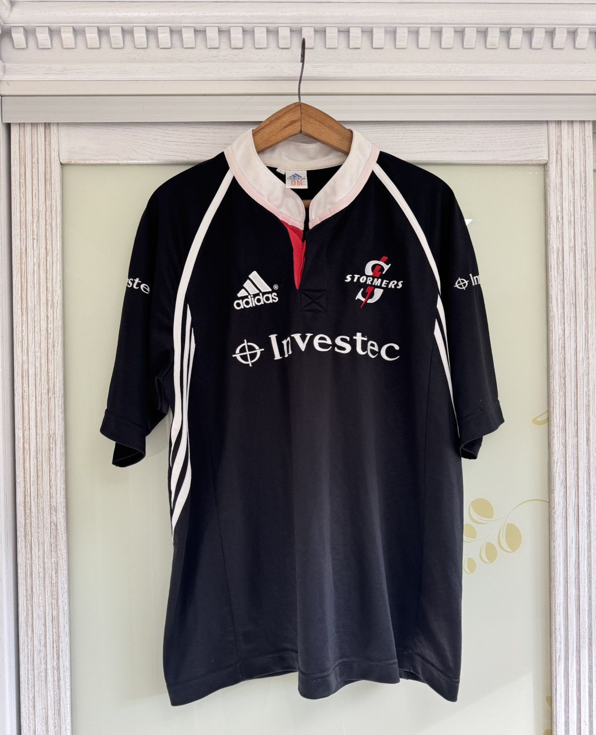 Adidas Vintage Stormers 2003-2004 Rugby Jersey South Africa Shirt Size US L / EU 52-54 / 3 - 1 Thumbnail