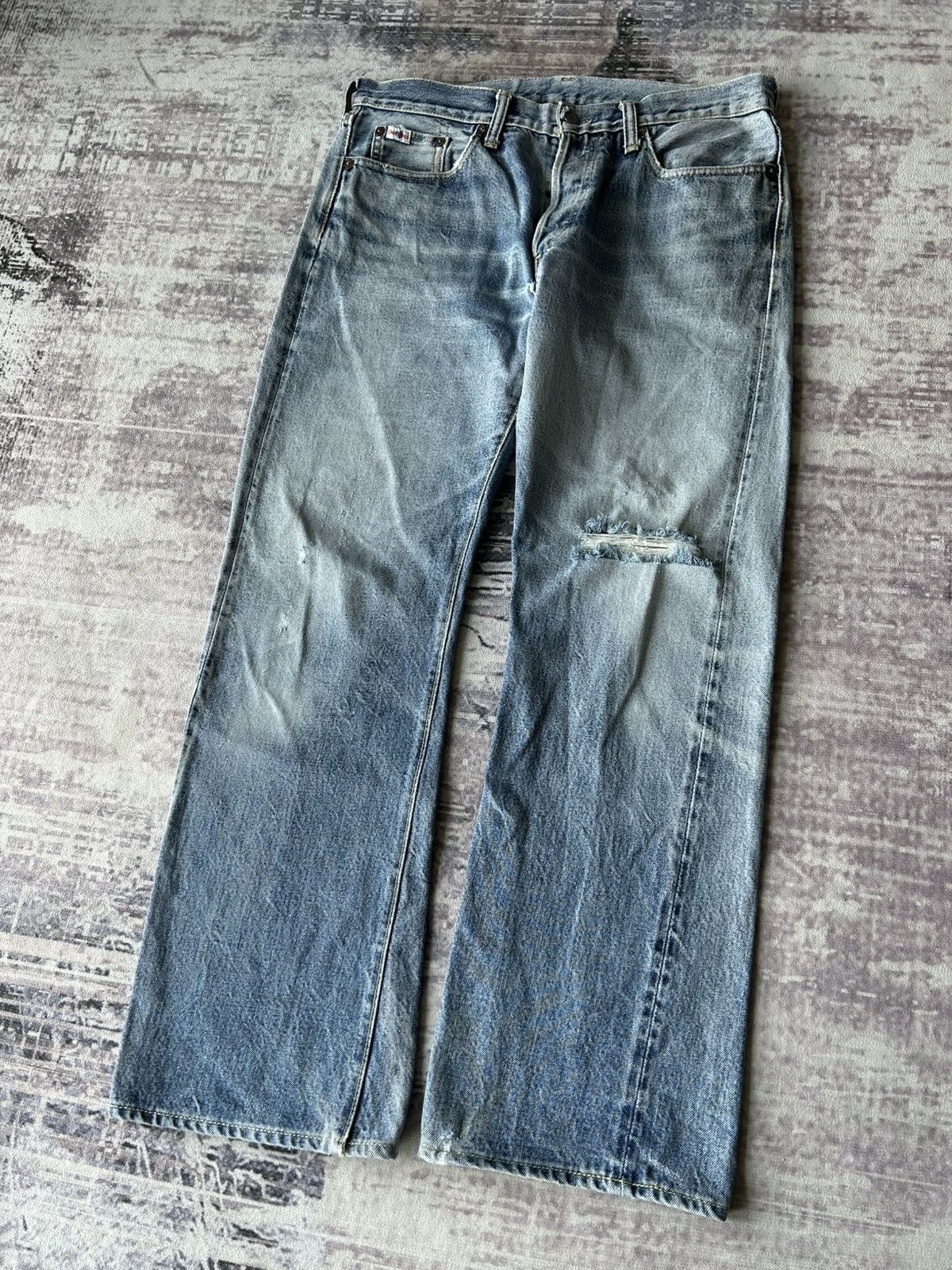 Studio D'Artisan Vintage Studio d'artisan Selvedge Jeans Size US 32 / EU 48 - 3 Thumbnail