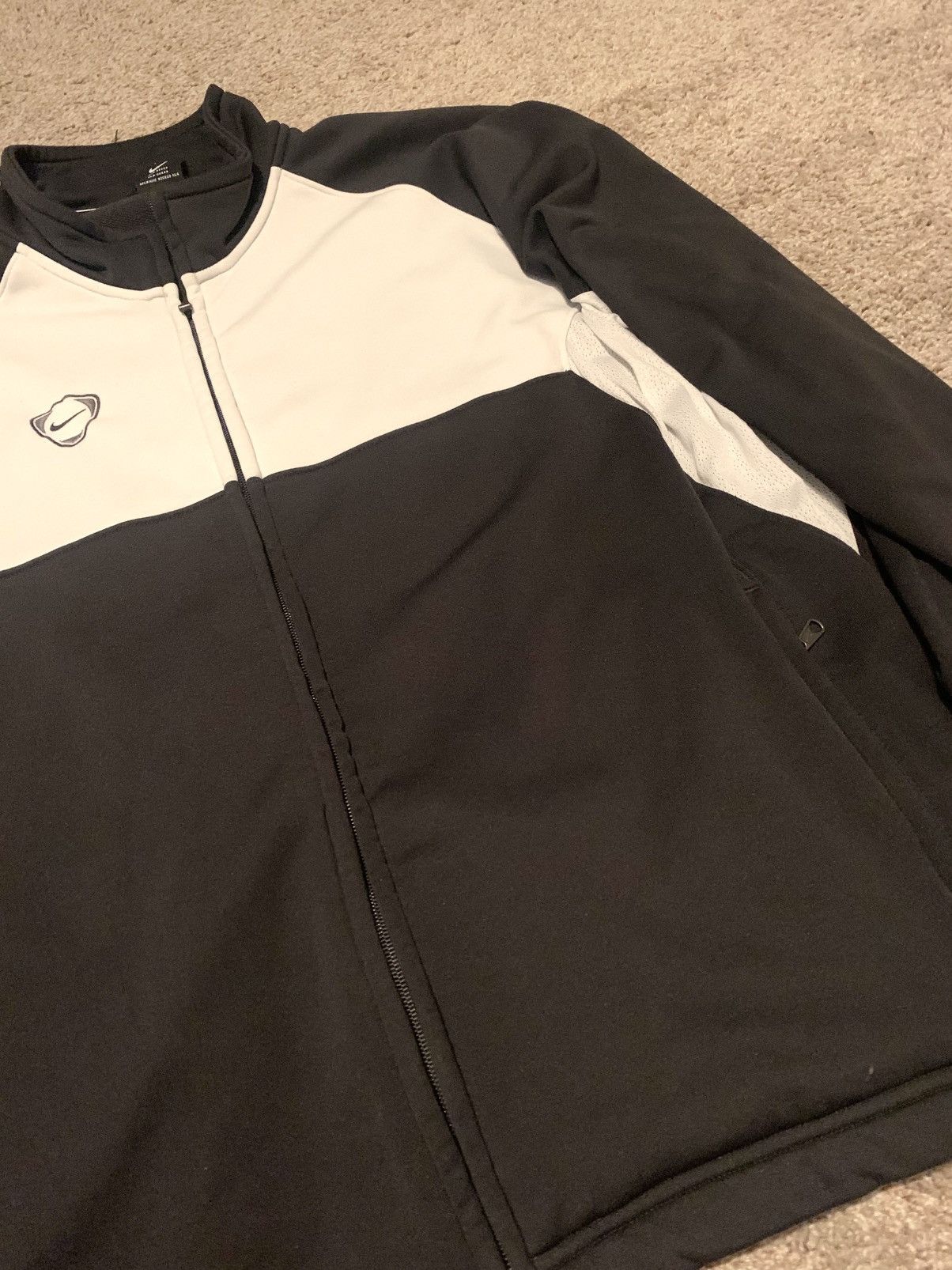 Nike × Vintage Nike Vintage Oversize Basic Logo Zip-Sweatshirt Size US L / EU 52-54 / 3 - 4 Thumbnail